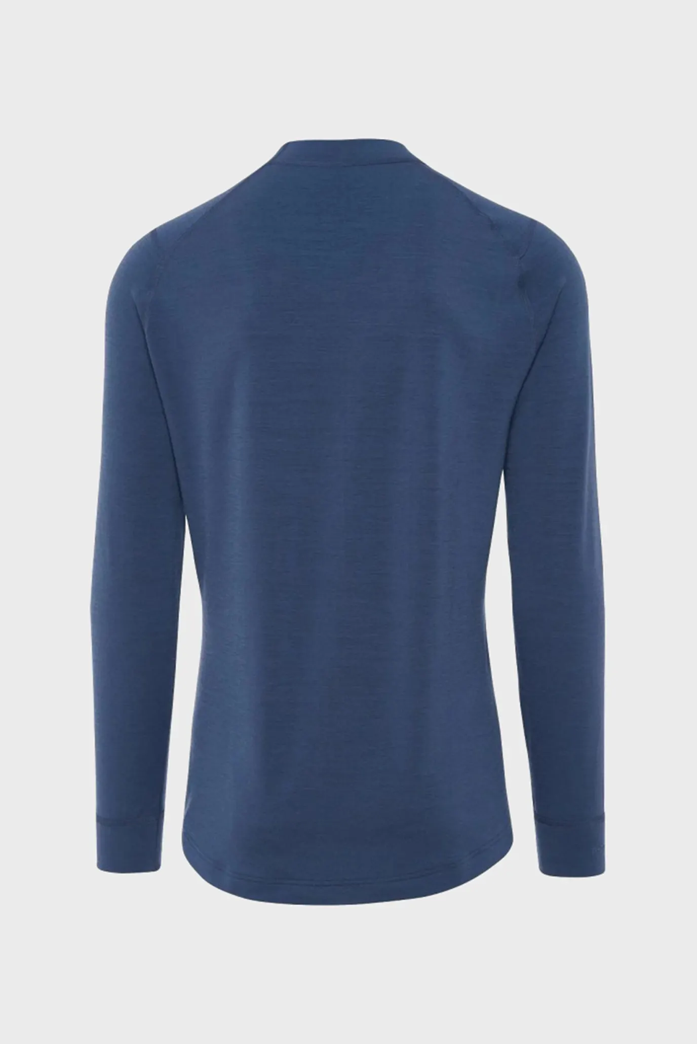 Чоловічий синій вовняний термореглан 2