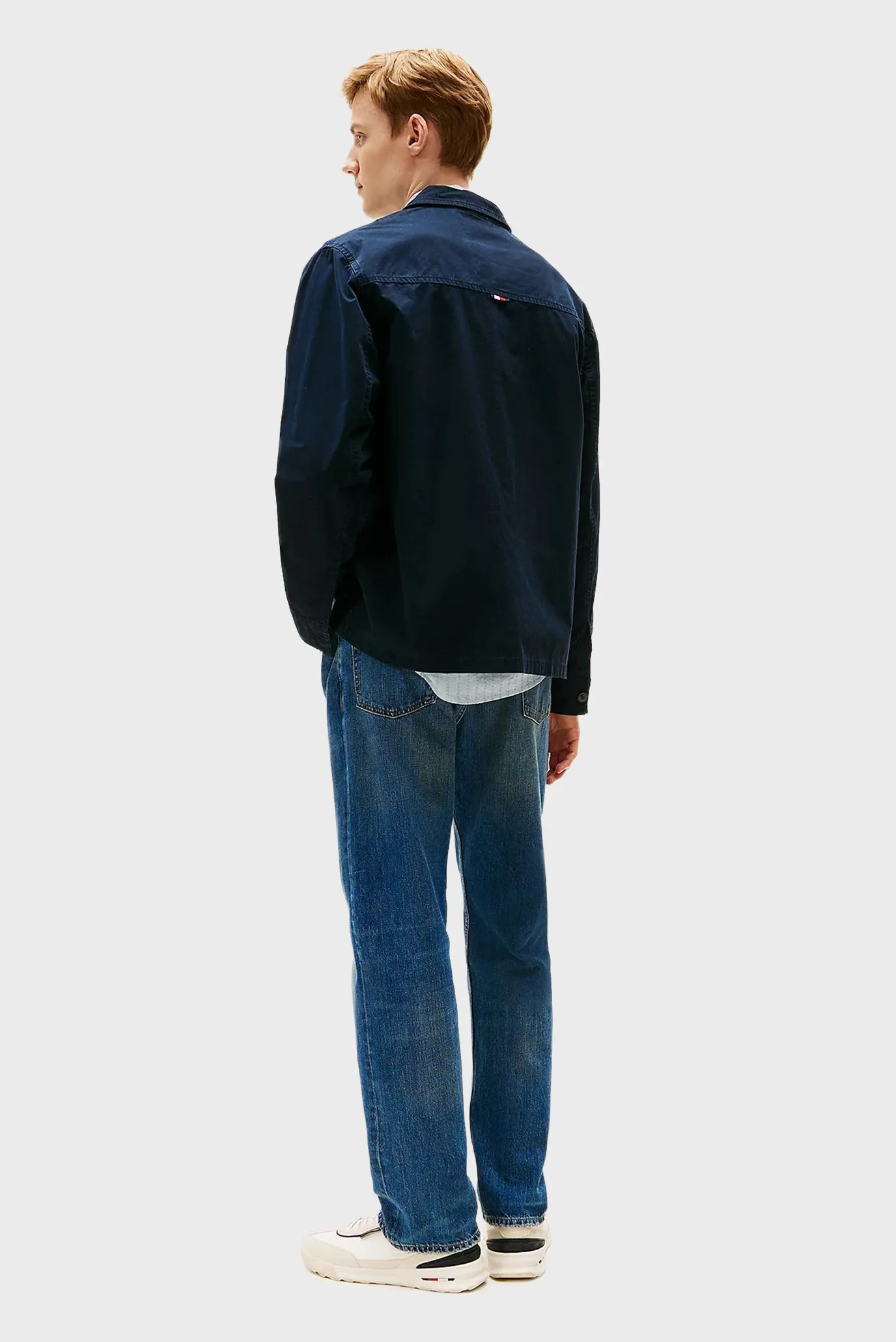 Чоловіча темно-синя куртка TWILL SHIRT 3