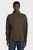 Чоловіча темно-коричнева спортивна кофта Fabric mix