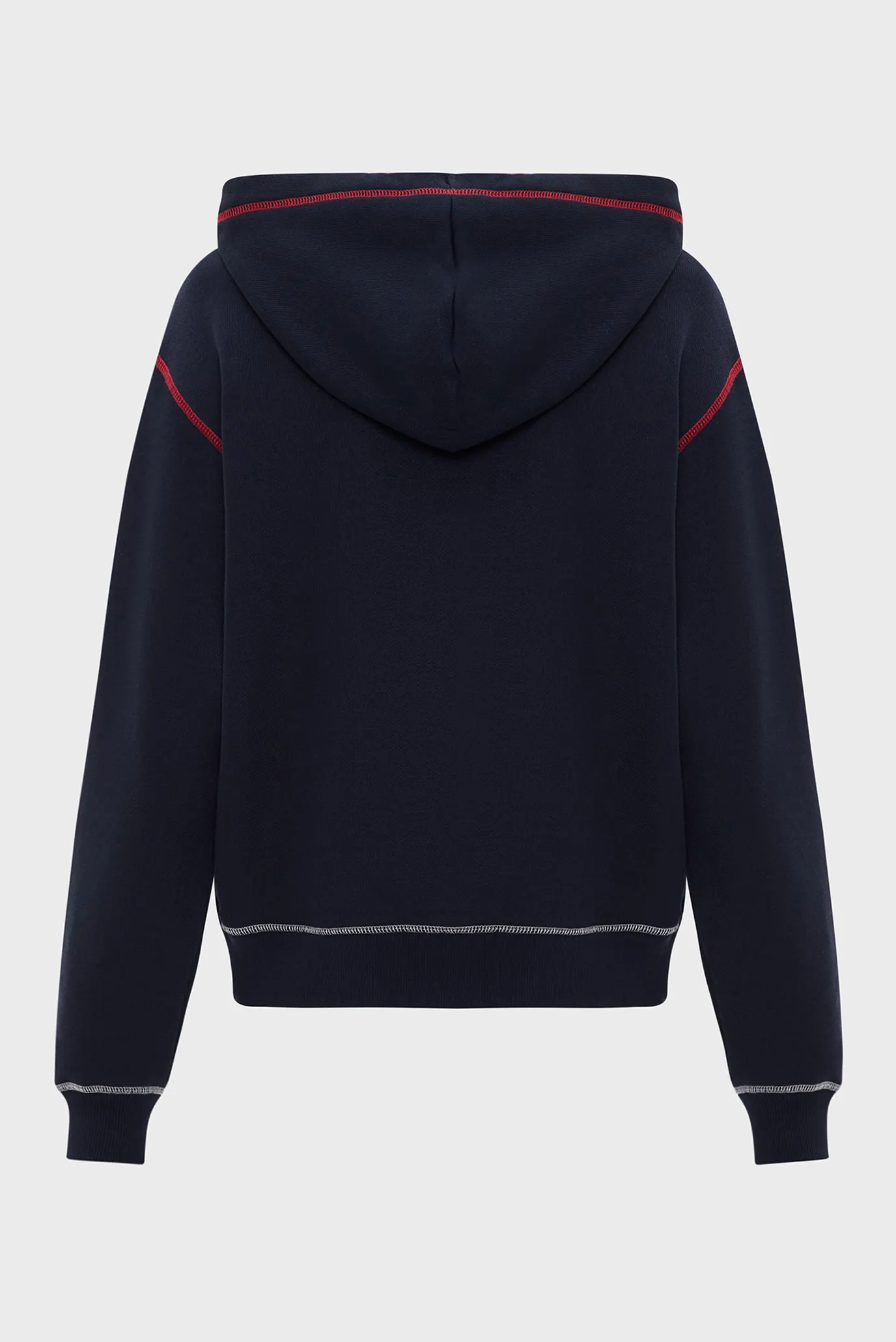 Жіноче темно-синє худі MDRN REG GBL STP FULLZIP 5