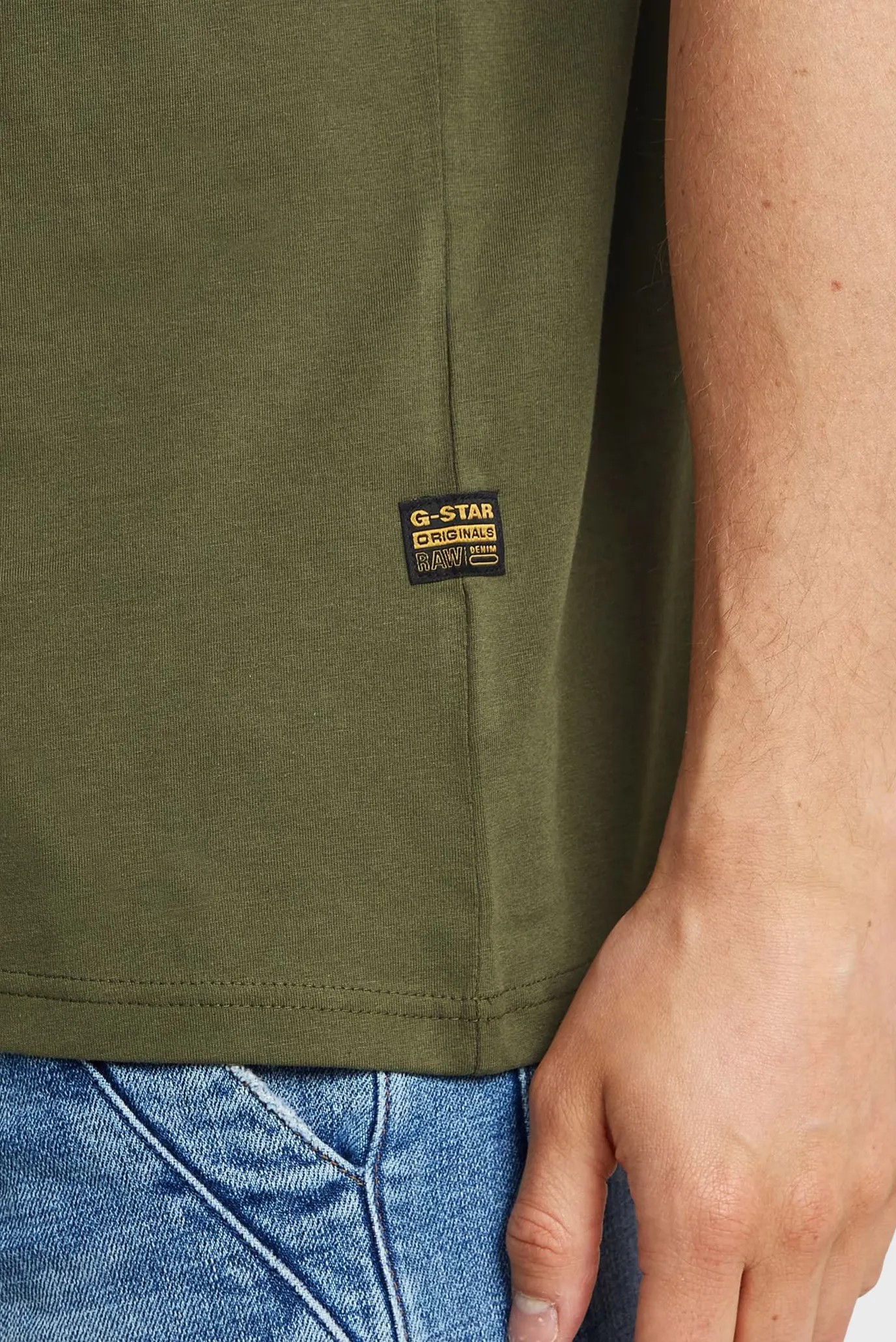 Чоловіча зелена футболка Base-s 4