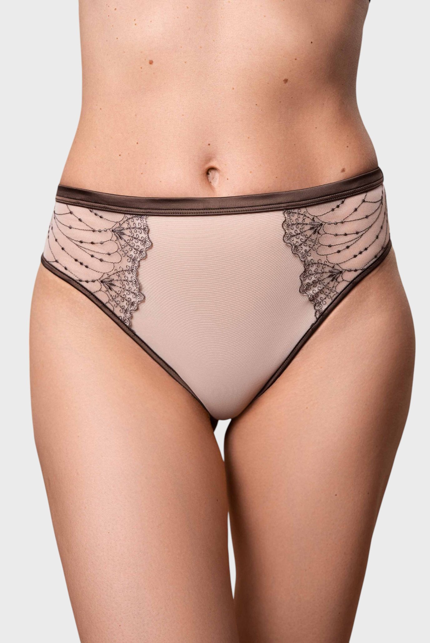 Женские бежевые трусики Бежевый XL brabrabra SLZ28002121 Женские бежевые трусики Бежевый XL brabrabra SLZ28002121