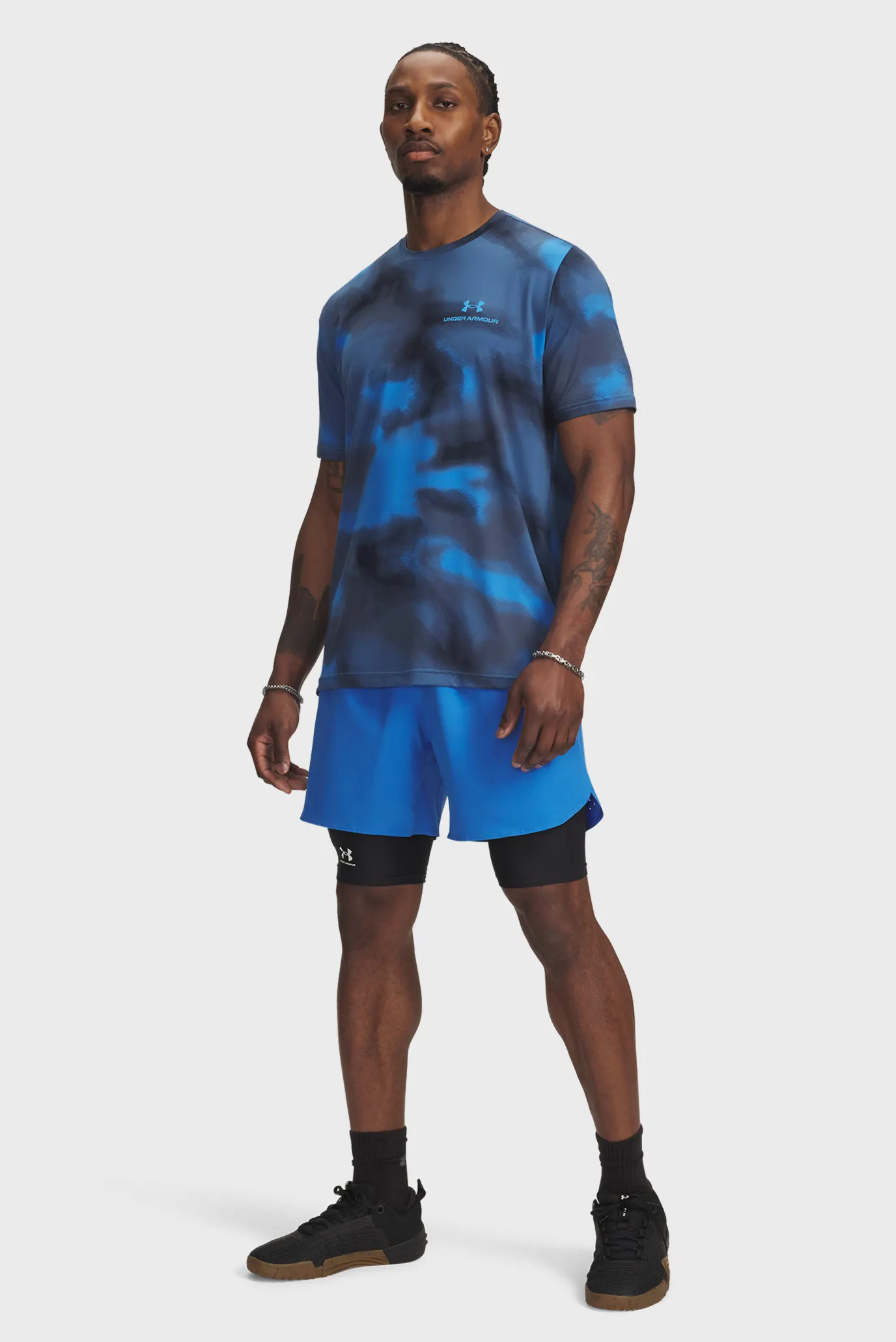 Мужские синие шорты UA Vanish Elite Short 2