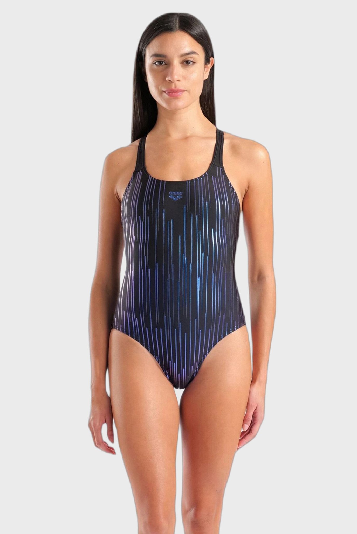 Женский черный купальник HYACINTH SWIMSUIT SWIM PRO BAC Черный 38 Arena 010260-500 Женский черный купальник HYACINTH SWIMSUIT SWIM PRO BAC Черный 38 Arena 010260-500