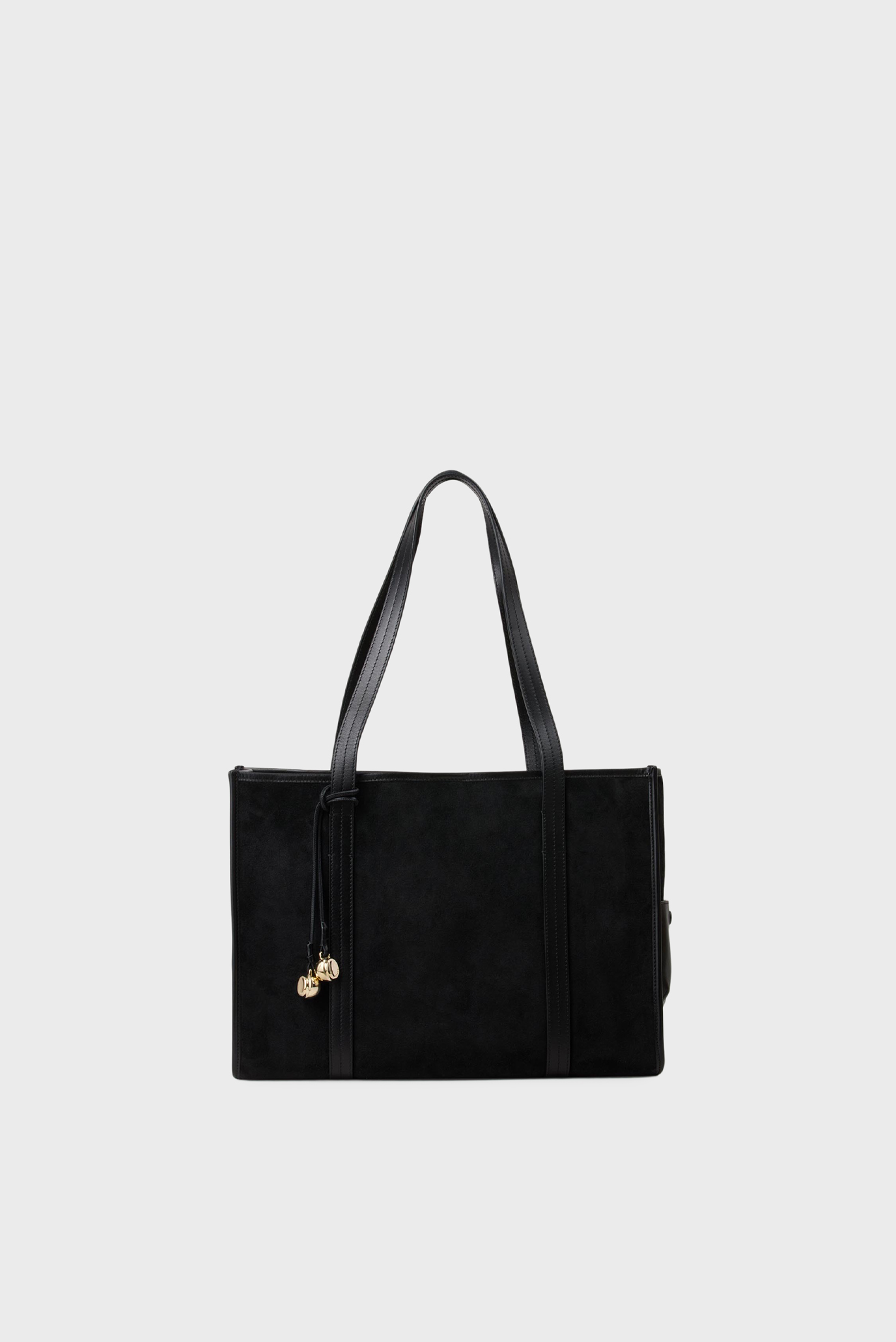 Женская черная замшевая сумка Черный ONESIZE Sandro SFASA01566_Black Женская черная замшевая сумка Черный ONESIZE Sandro SFASA01566_Black