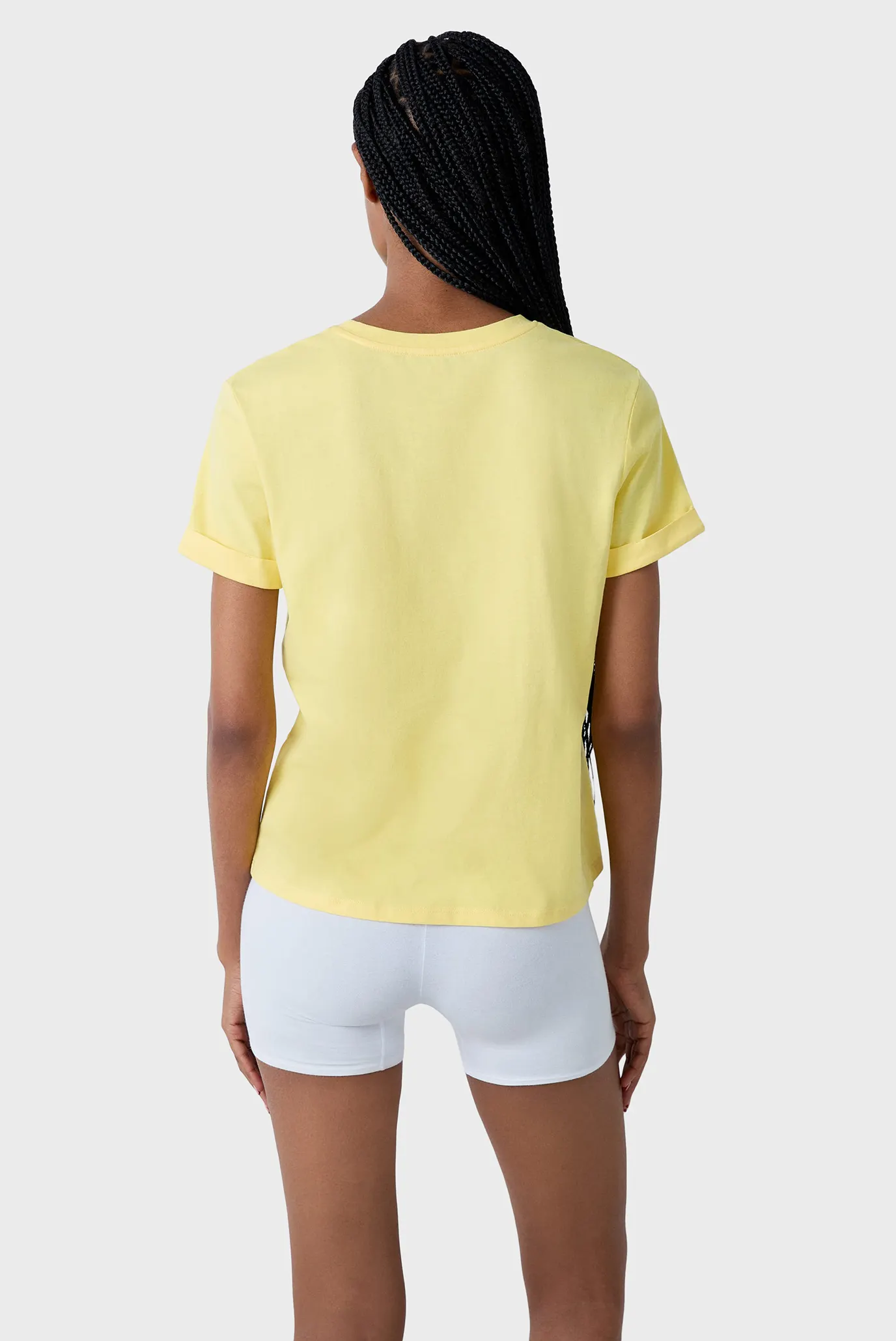 Жіноча жовта футболка ELLA 3