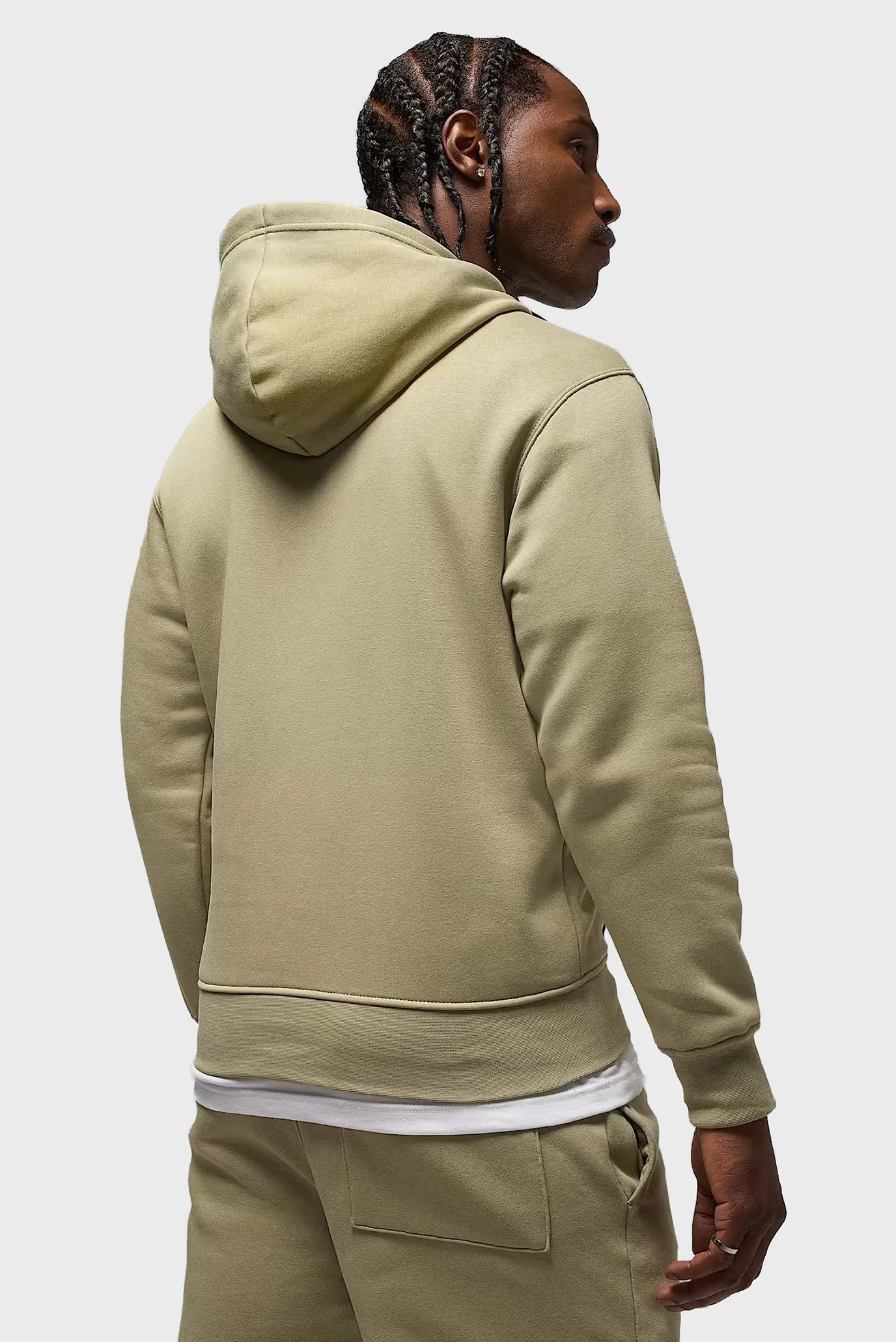 Чоловіче оливкове худі M J BRK FLC PO 3