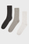 Женские серые носки (3 пары)