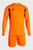 Чоловіча помаранчева воротарська форма (лонгслів, шорти)