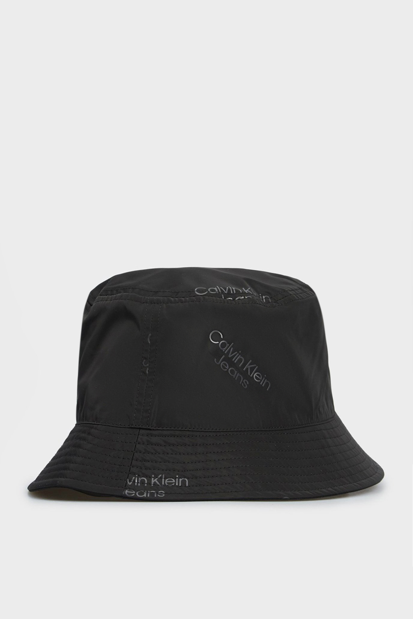 Мужская черная панама с узором Черный ONESIZE Calvin Klein Jeans K50K511801 Мужская черная панама с узором Черный ONESIZE Calvin Klein Jeans K50K511801