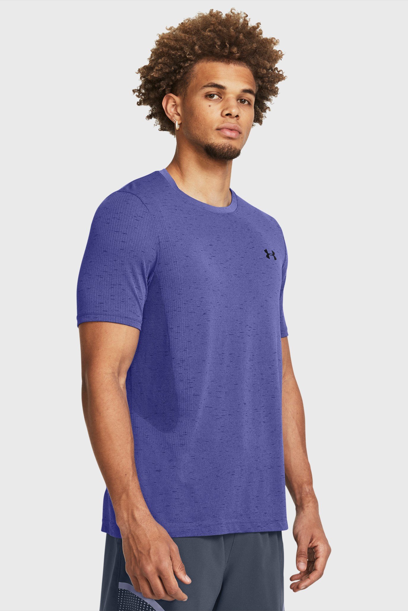 Мужская фиолетовая футболка Vanish Seamless SS 1