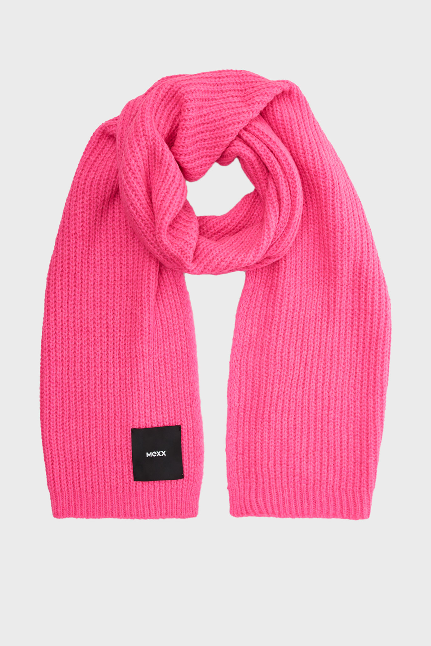Женский розовый шарф 1