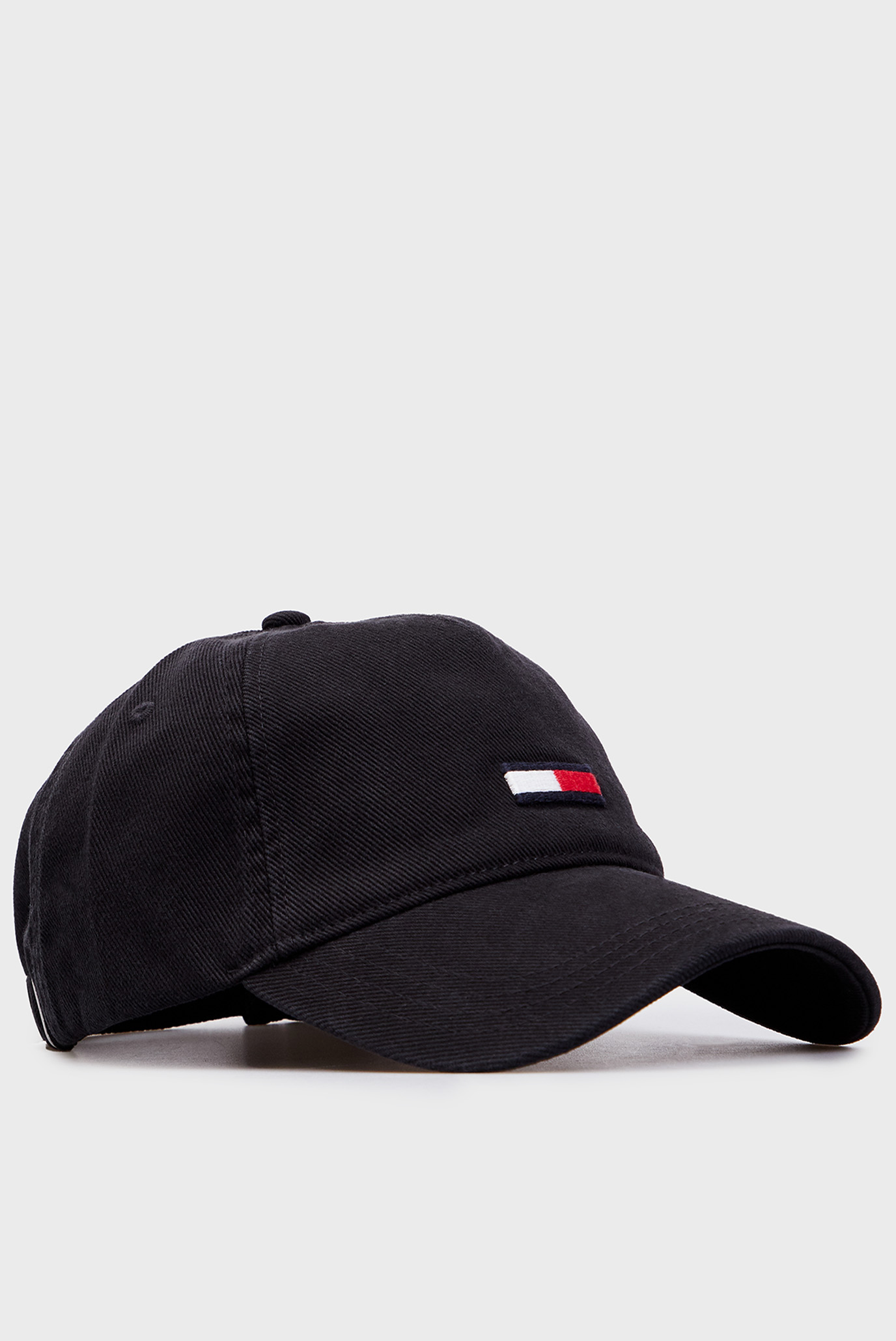 Мужская черная кепка TJM ELONGATED FLAG DENIM CAP 1