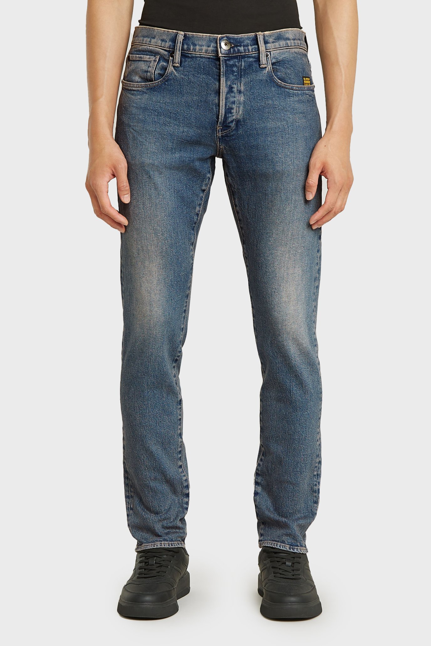 Мужские синие джинсы 3301 Slim Синий 32-32 G-Star RAW 51001,D503 Мужские синие джинсы 3301 Slim Синий 32-32 G-Star RAW 51001,D503