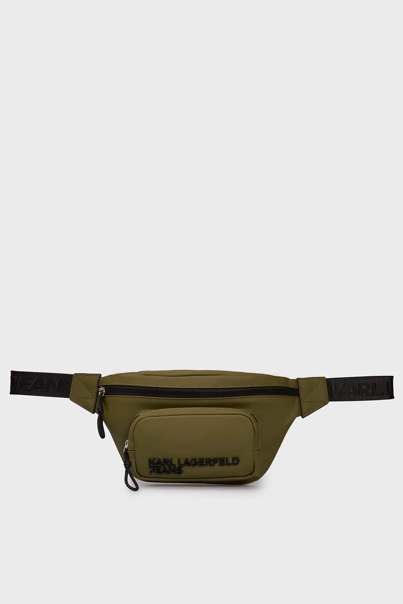 Мужская оливковая поясная сумка utility coated bumbag 1