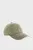 Чоловіча оливкова лляна кепка
