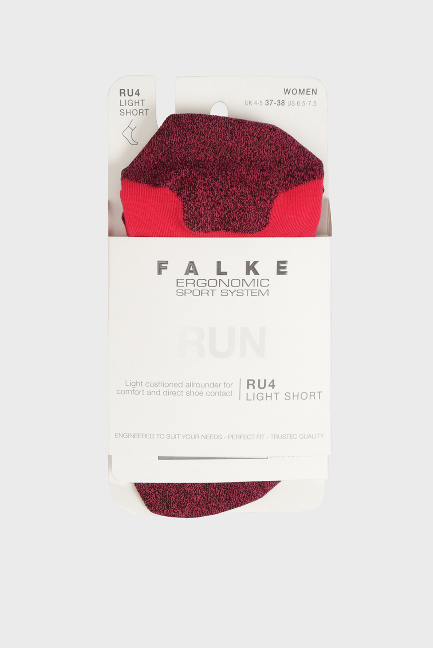 Жіночі червоні шкарпетки FALKE RU4 LIGHTW 1