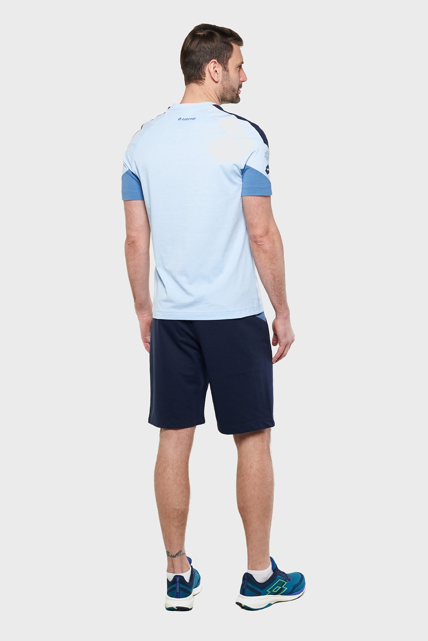 Чоловіча блакитна футболка ATHLETICA PLUS IV TEE 1 1