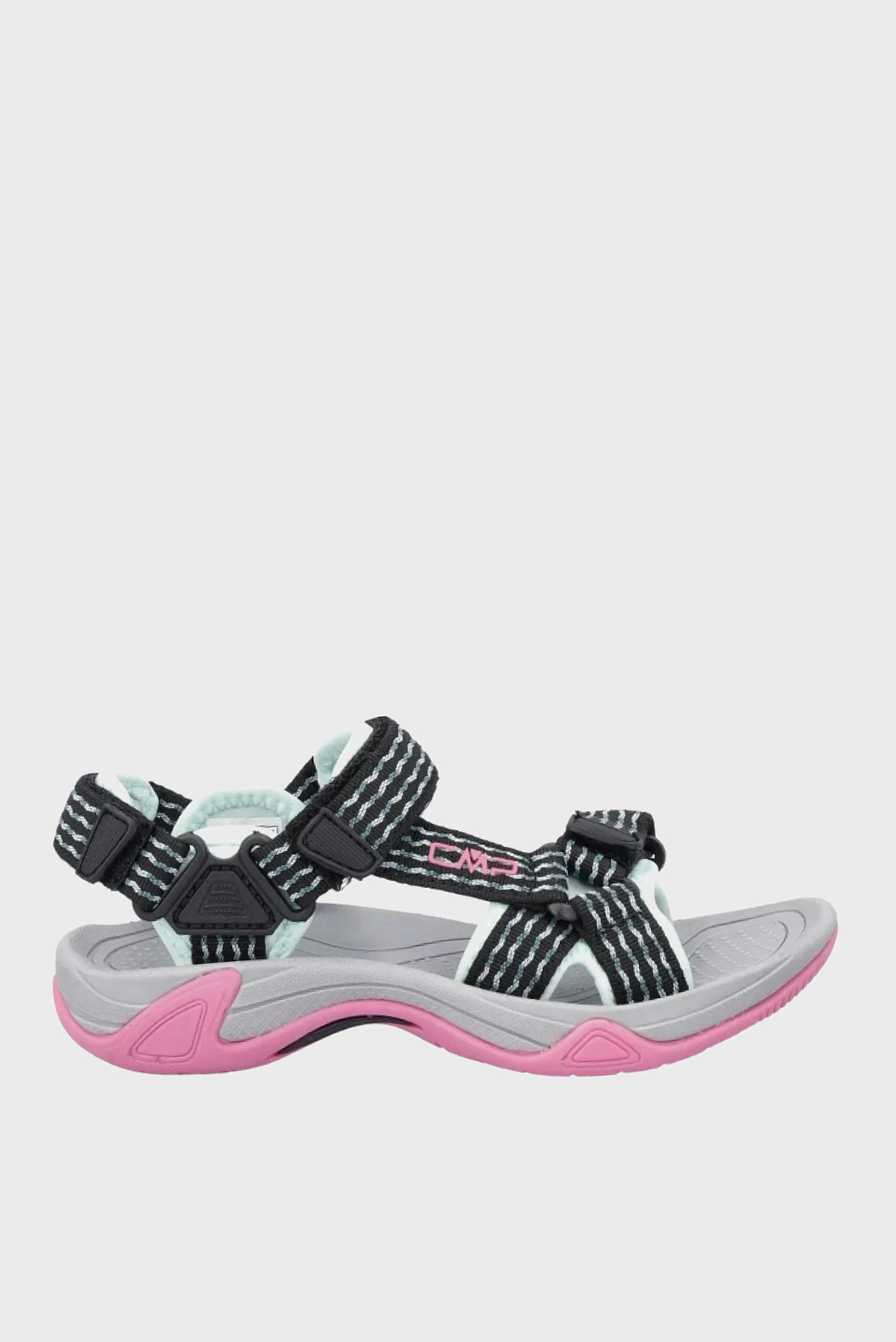 Детские черные сандалии в полоску HAMAL HIKING SANDAL Черный 41 CMP 38Q9954-43UT Детские черные сандалии в полоску HAMAL HIKING SANDAL Черный 41 CMP 38Q9954-43UT