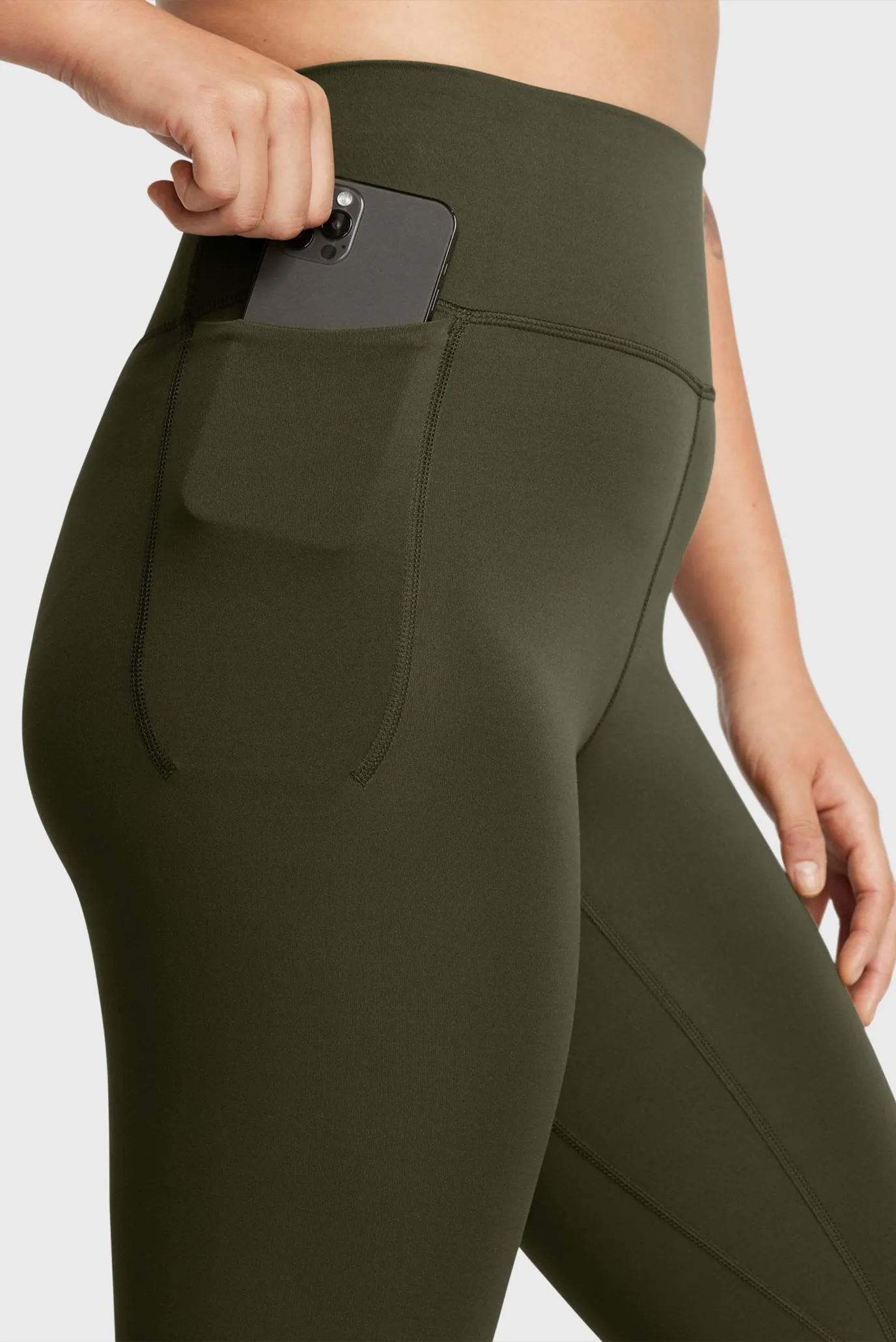 Жіночі зелені тайтси Meridian Ankle Leg 4