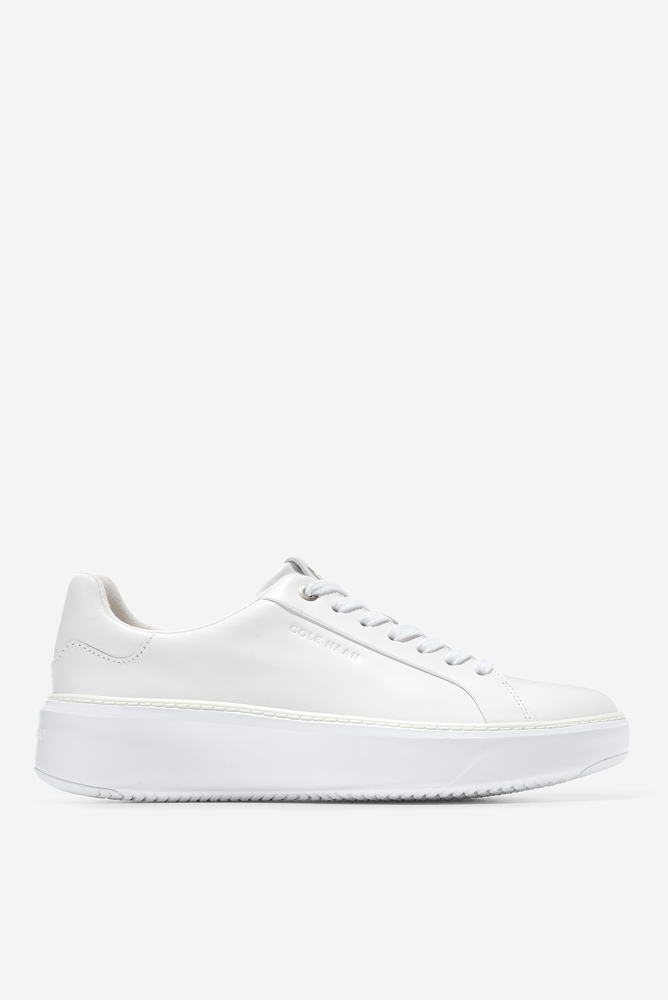 Женские белые кожаные кроссовки GrandPrø Topspin Sneaker 1