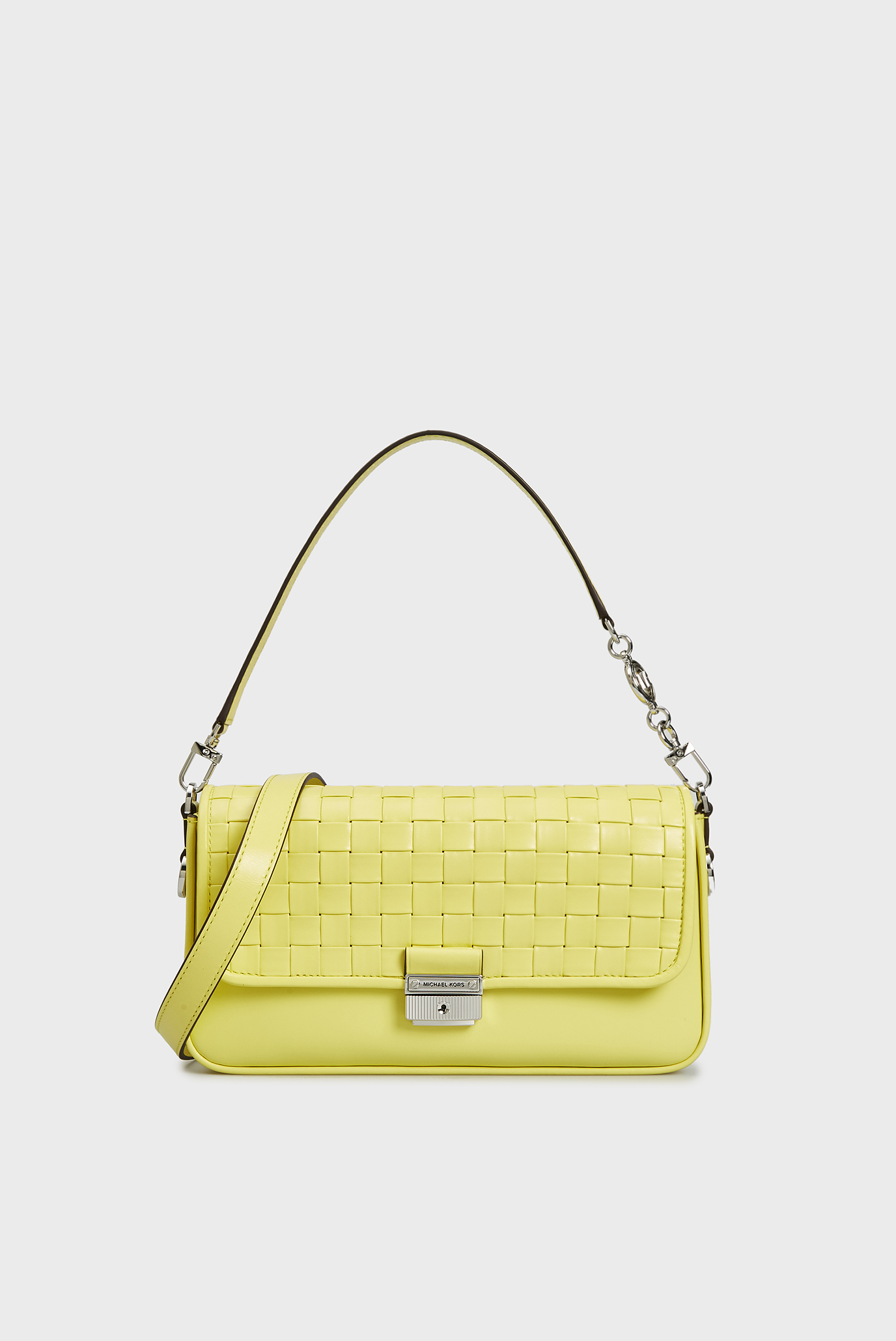 Женская желтая кожаная сумка Bradshaw 1