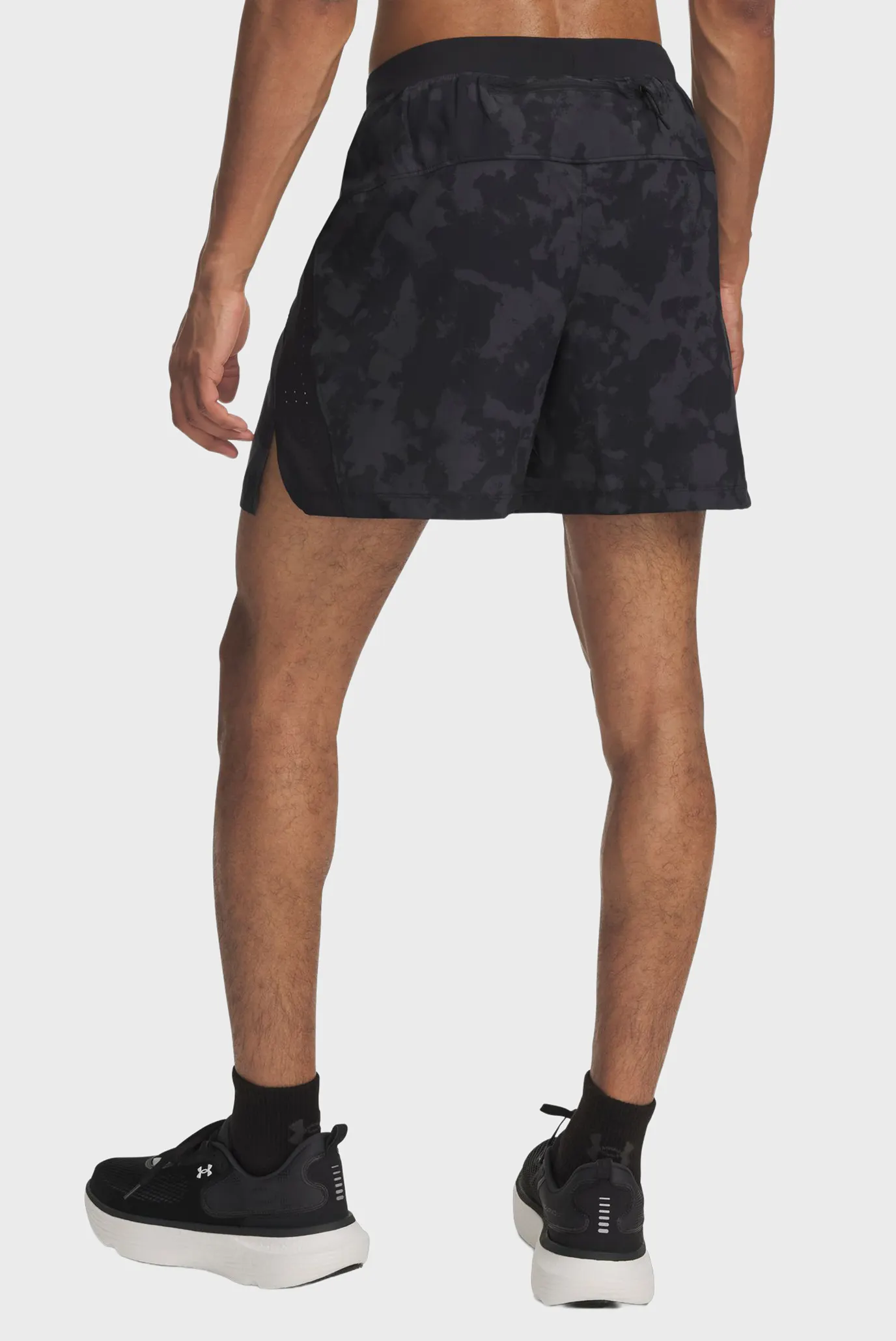 Чоловічі чорні камуфляжні шорти Launch Pro 7 Prtd Short 3