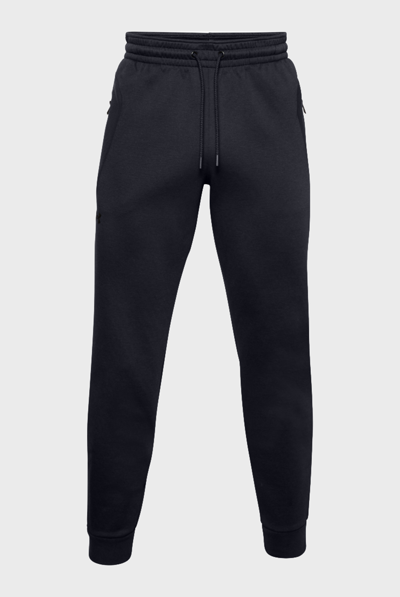 Мужские черные спортивные брюки UA Recover Fleece Pant 1