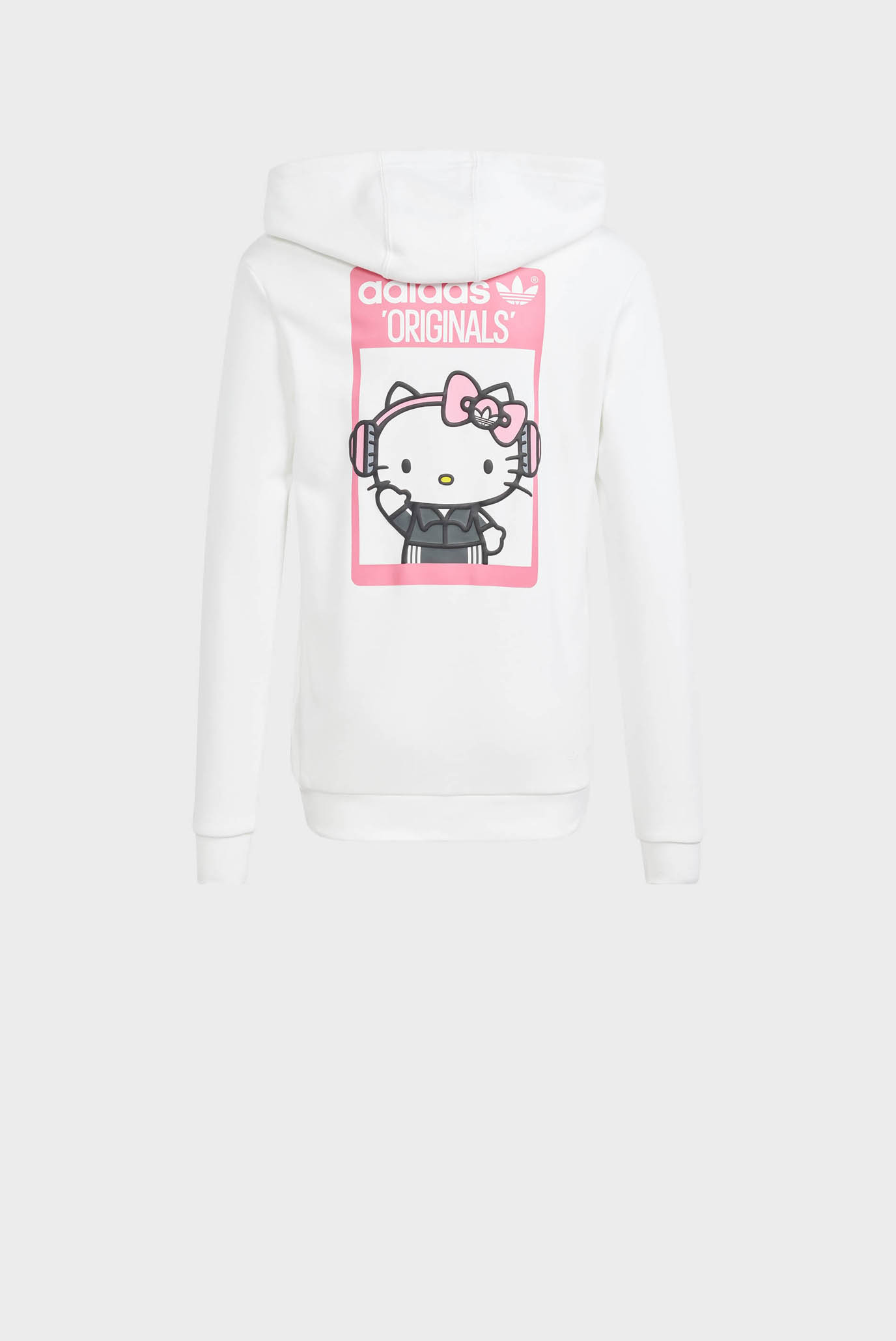 Детское белое худи adidas Originals x Hello Kitty adidas IU3044 — MD-Fashion