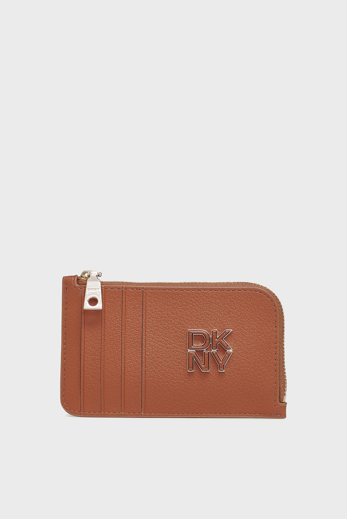 Женский рыжий кожаный кардхолдер Рыжий ONESIZE DKNY R43ZKF84 Женский рыжий кожаный кардхолдер Рыжий ONESIZE DKNY R43ZKF84