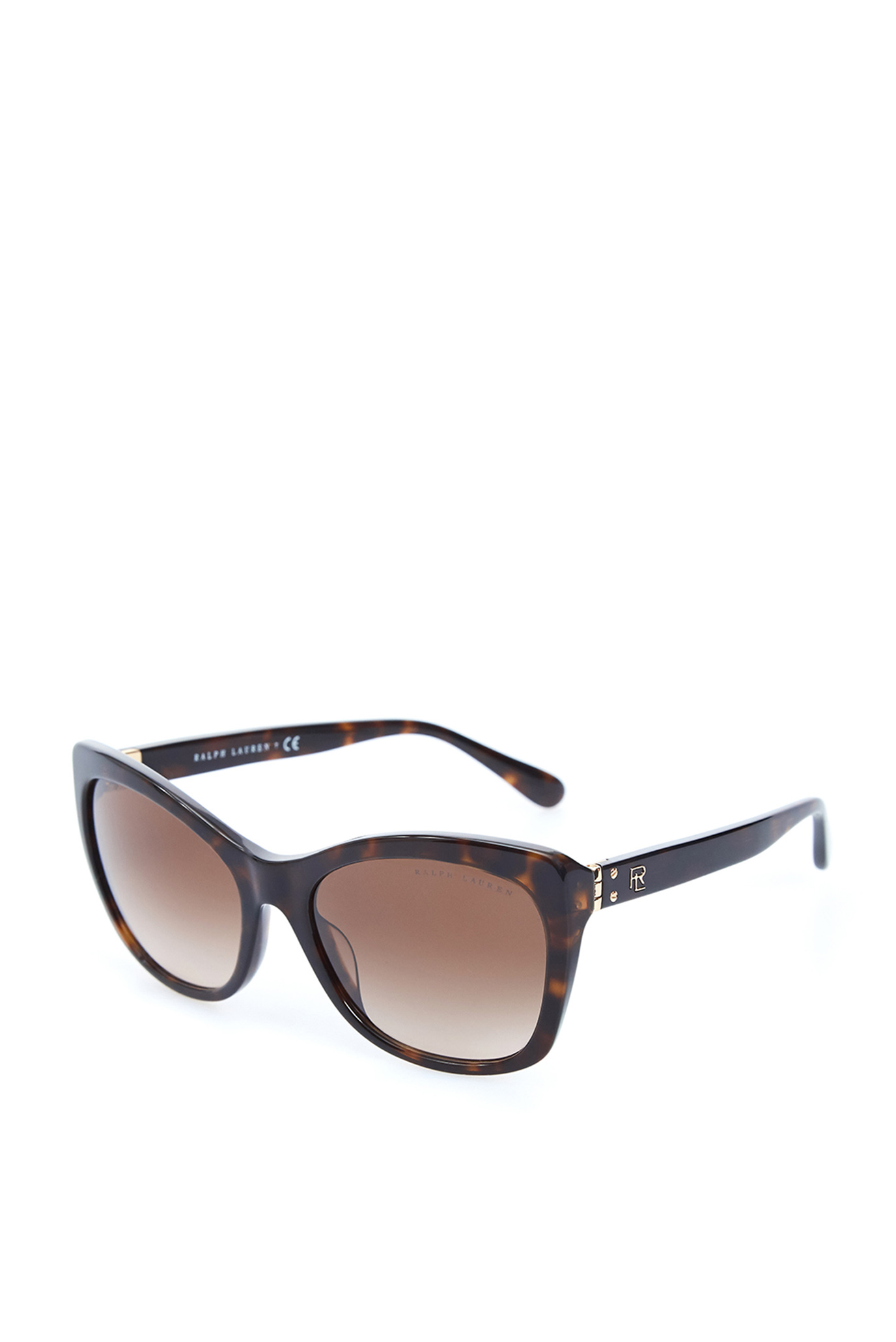 Женские коричневые солнцезащитные очки 1