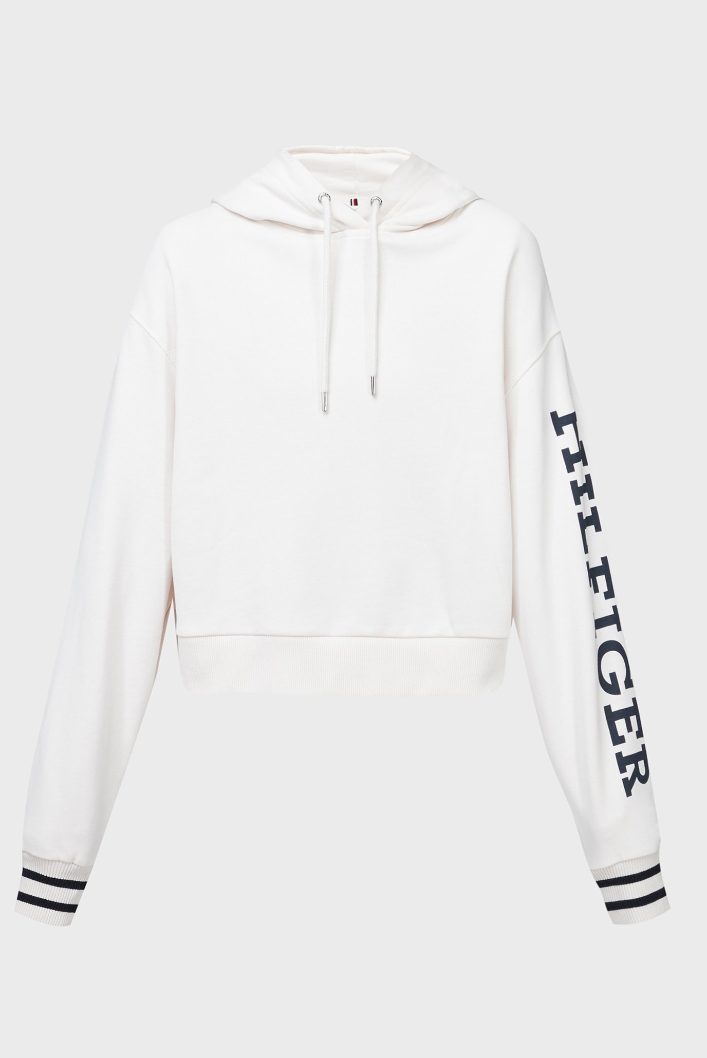 Жіноче біле худі REG MONOTYPE SLV CROP HOODIE 1