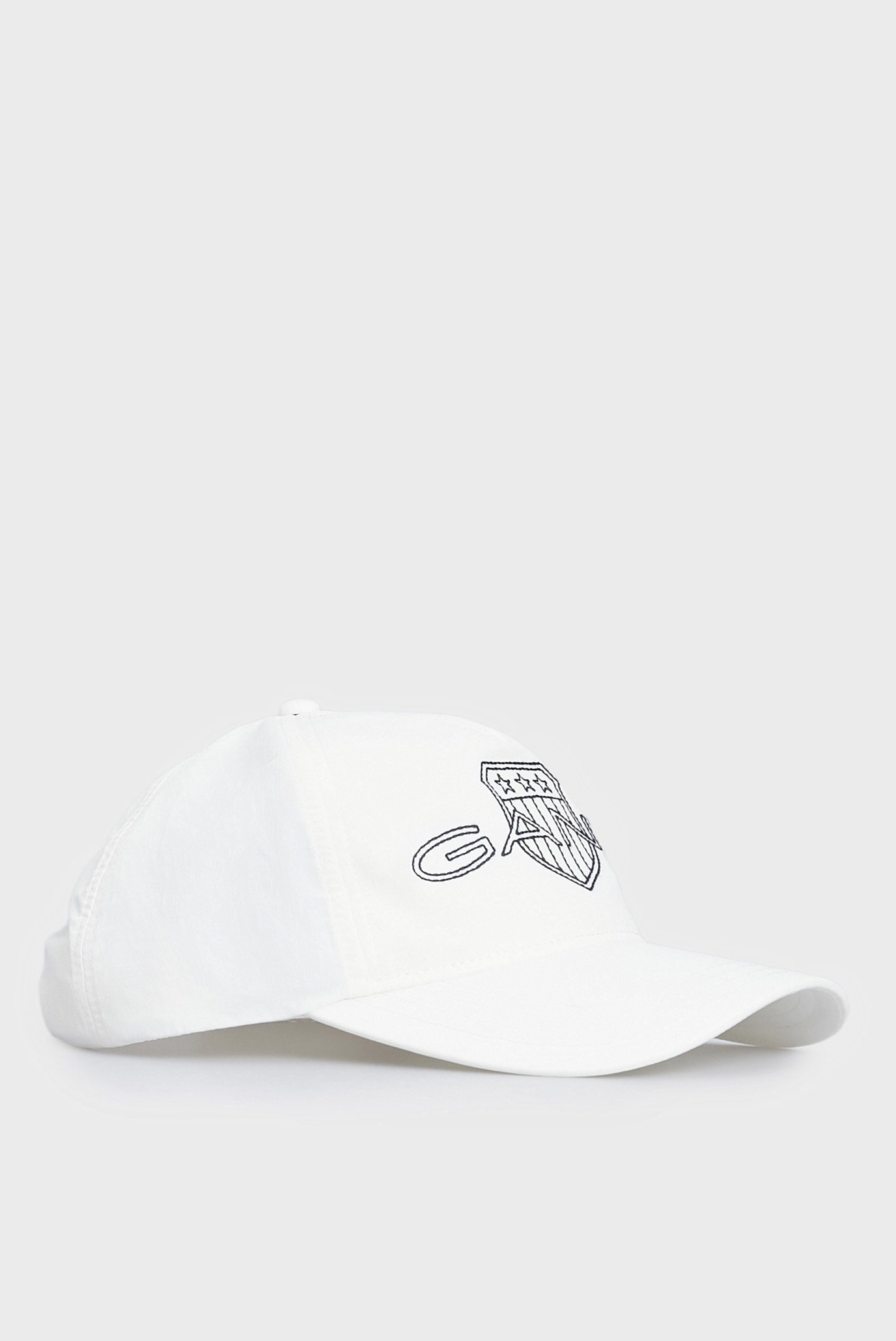 Мужская белая кепка LOGO CRINKLE CAP 1