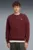 Чоловічий бордовий світшот Essentials Elevated Relaxed Wash Crew Sweatshirt Men