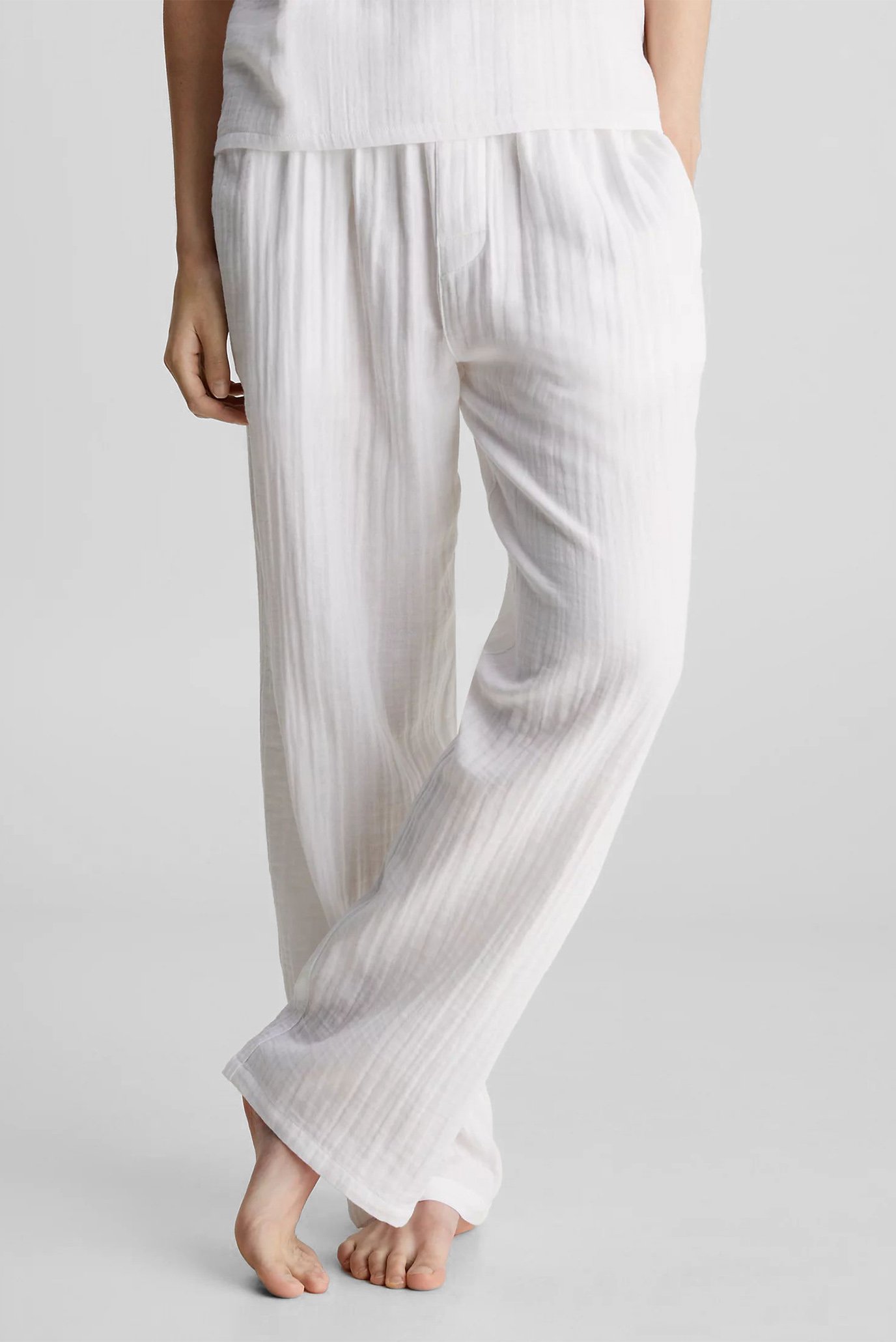 Жіночі білі брюки SLEEP PANT 1