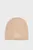 Женская бежевая шерстяная шапка BRENTON