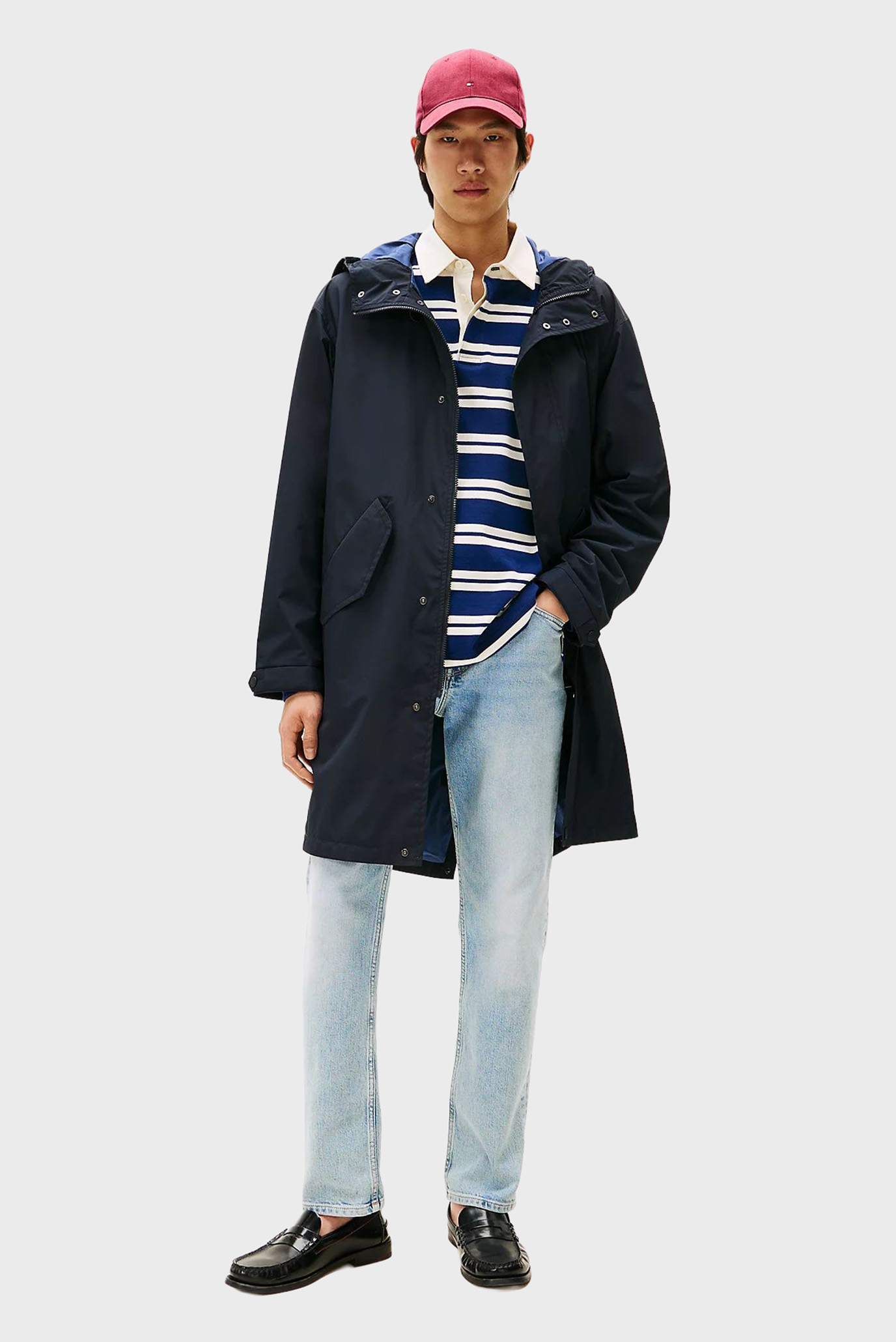 Мужская темно-синяя парка PACKABLE PARKA Синий L Tommy Hilfiger MW0MW39645 Мужская темно-синяя парка PACKABLE PARKA Синий L Tommy Hilfiger MW0MW39645