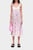 Женский розовый сарафан с узором