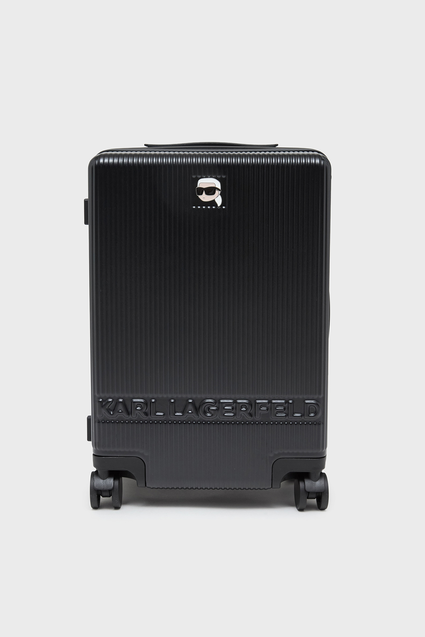 Женский черный чемодан 48 см trolley Черный ONESIZE Karl Lagerfeld A1W30421 Женский черный чемодан 48 см trolley Черный ONESIZE Karl Lagerfeld A1W30421