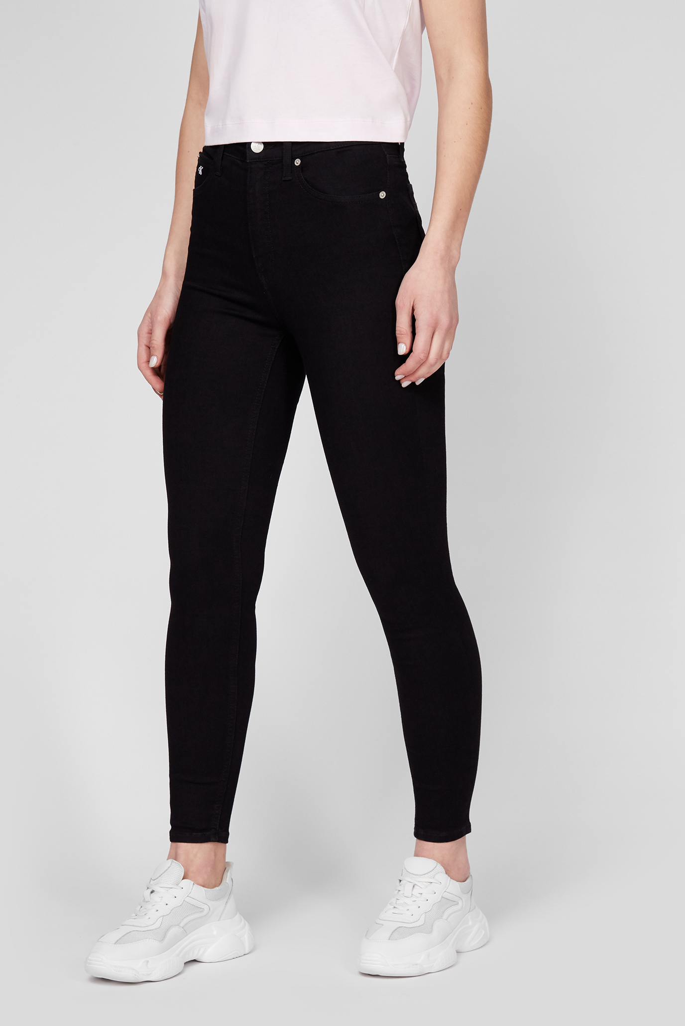 Жіночі чорні джинси HIGH RISE SUPER SKINNY ANKLE 1