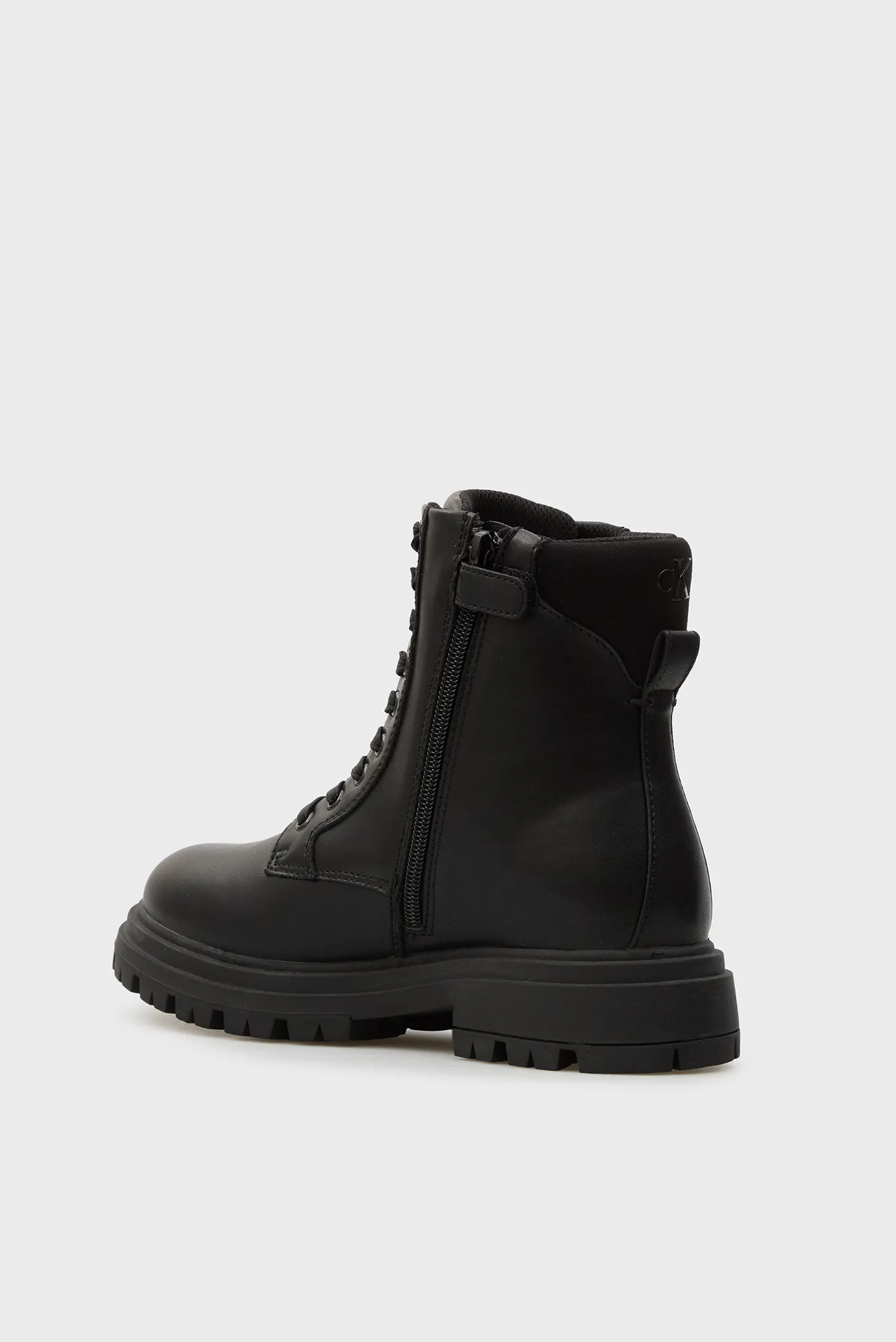 Детские черные ботинки LACE-UP 5