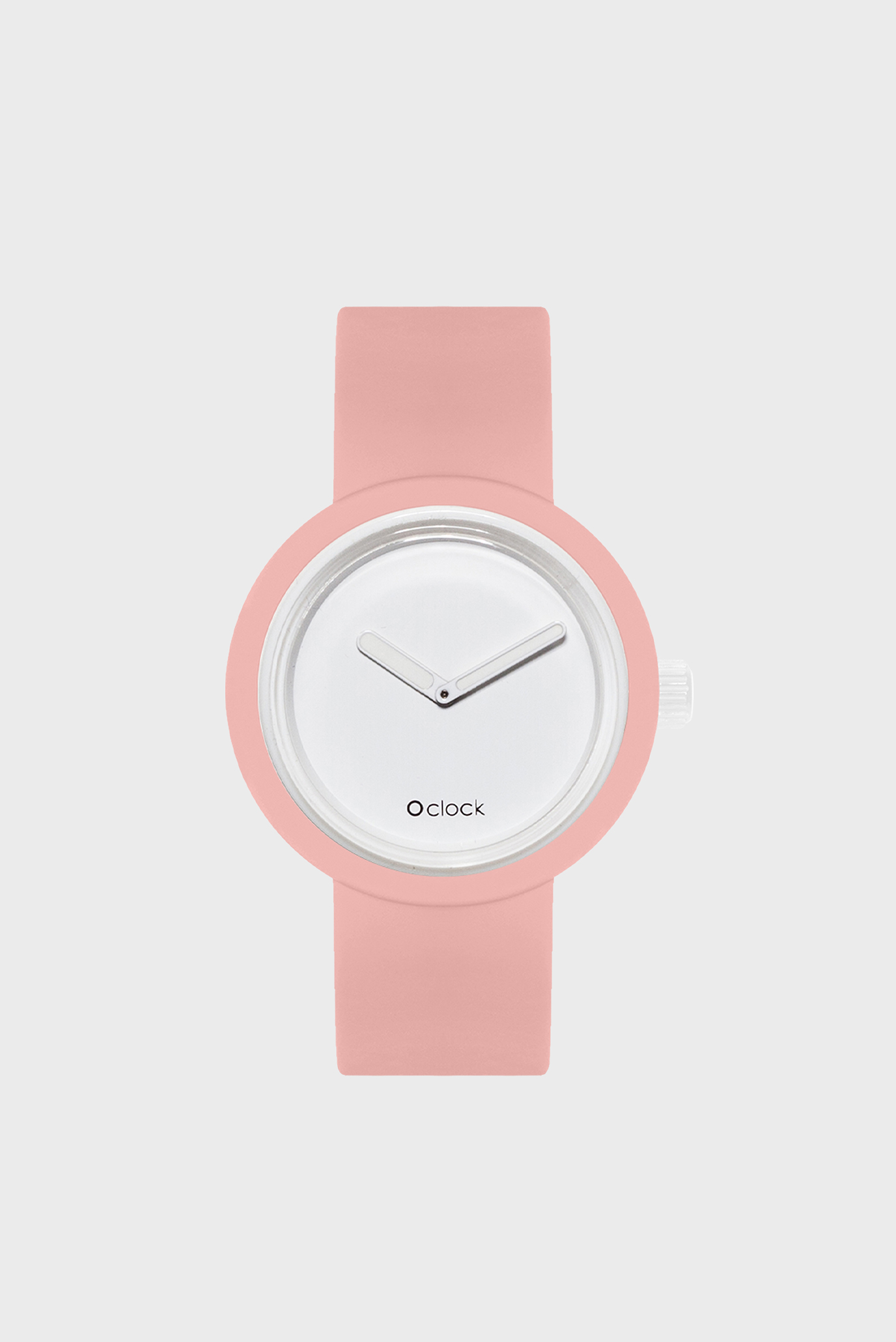 Женские розовые часы O clock 1