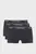 Мужские черные боксеры (3 шт) LOW RISE TRUNK