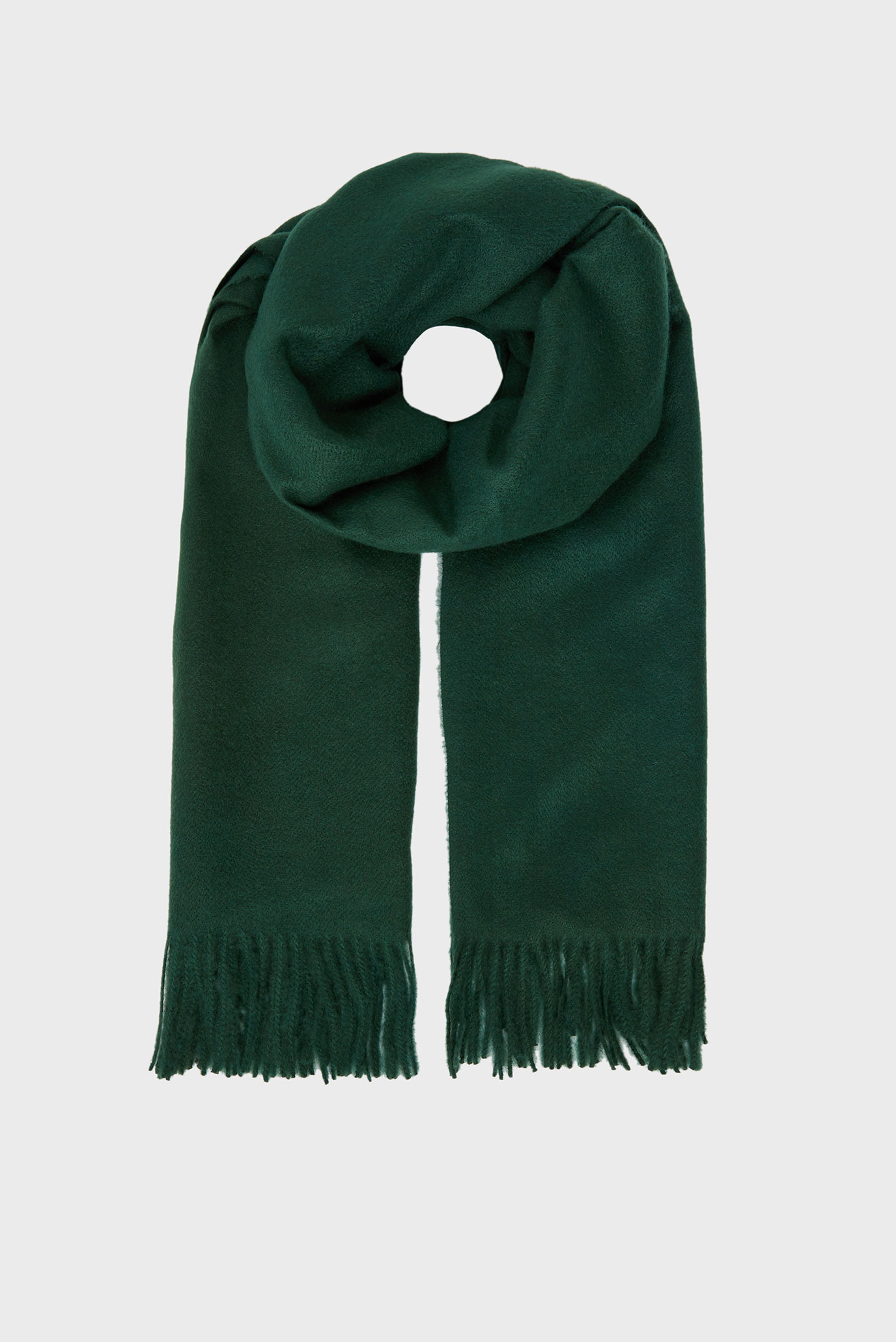 Жіночий зелений шарф 1
