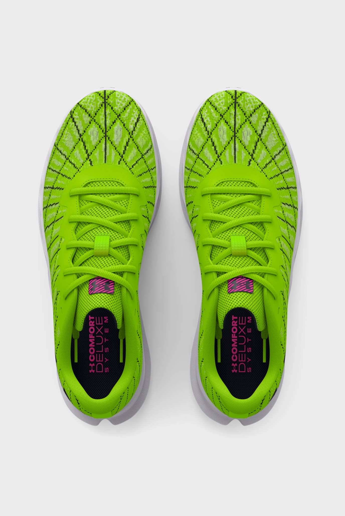 Мужские салатовые кроссовки UA Charged Breeze 2 Under Armour 3026135 ...