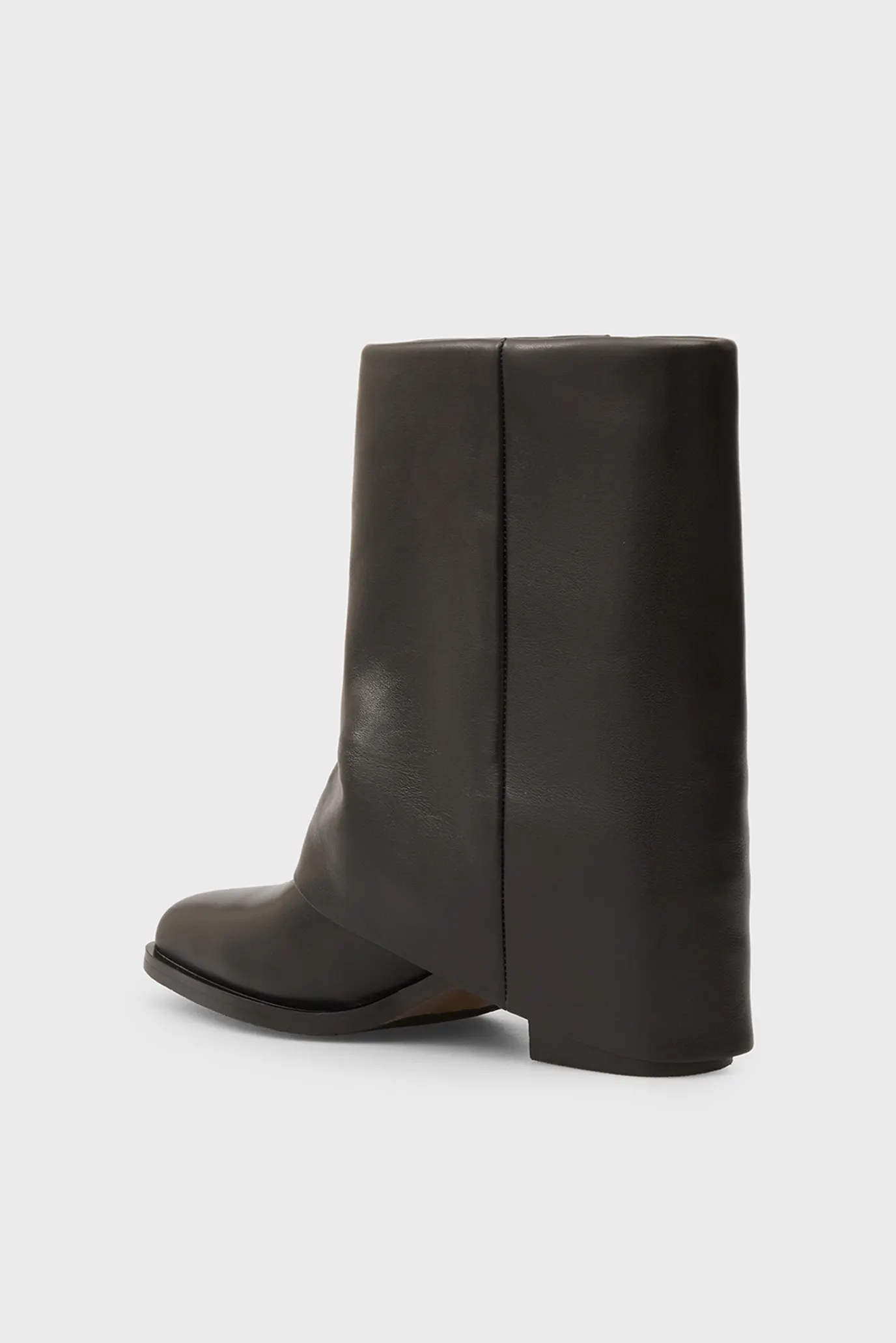 Женские черные кожаные ботильоны Caroline 5