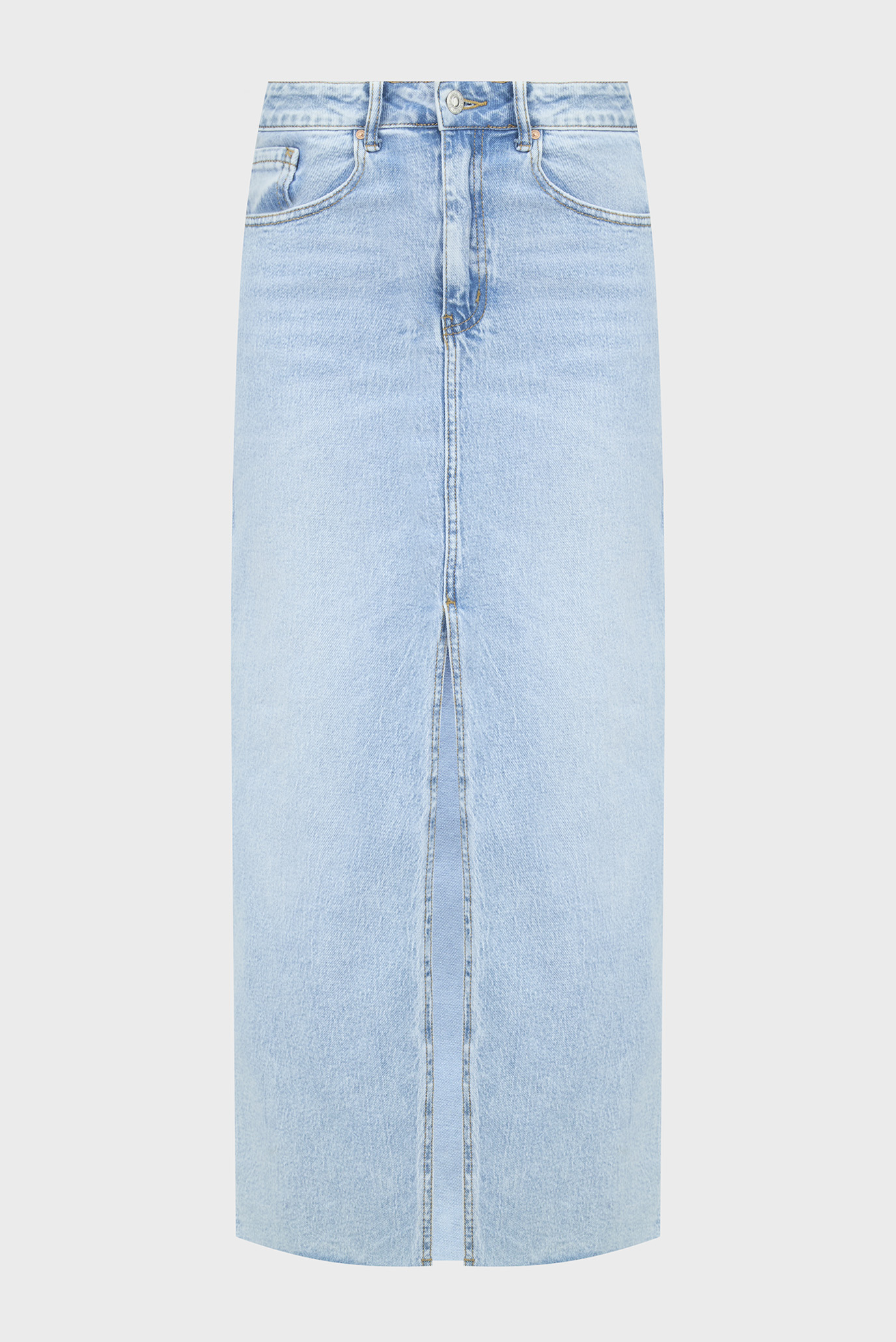 Жіноча блакитна джинсова спідниця 1