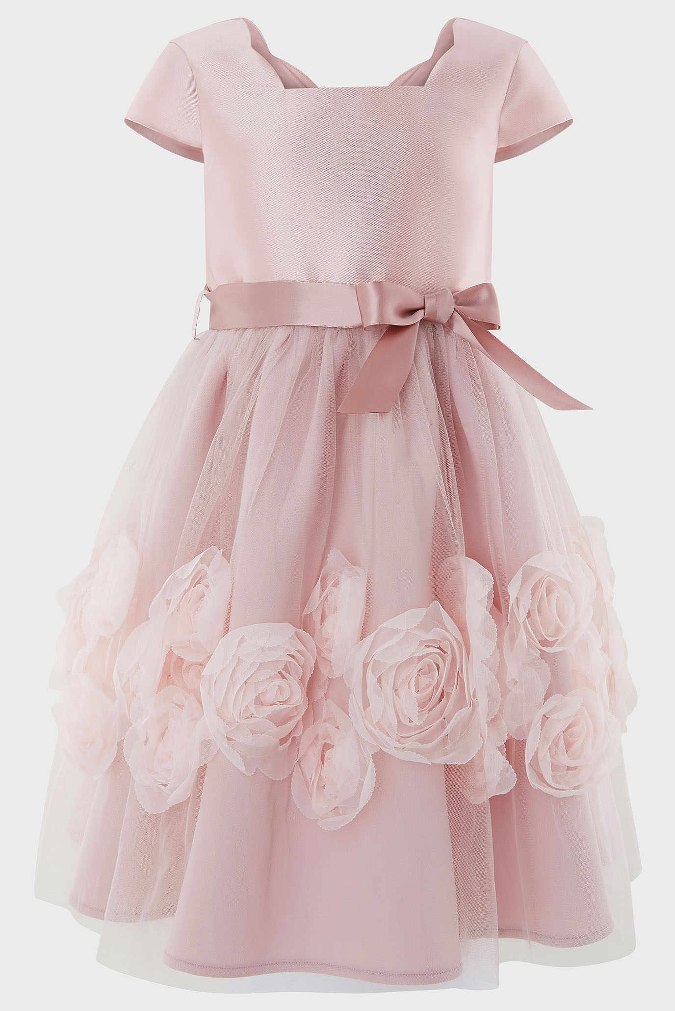 Детское розовое платье Peony Cascade Dress 1