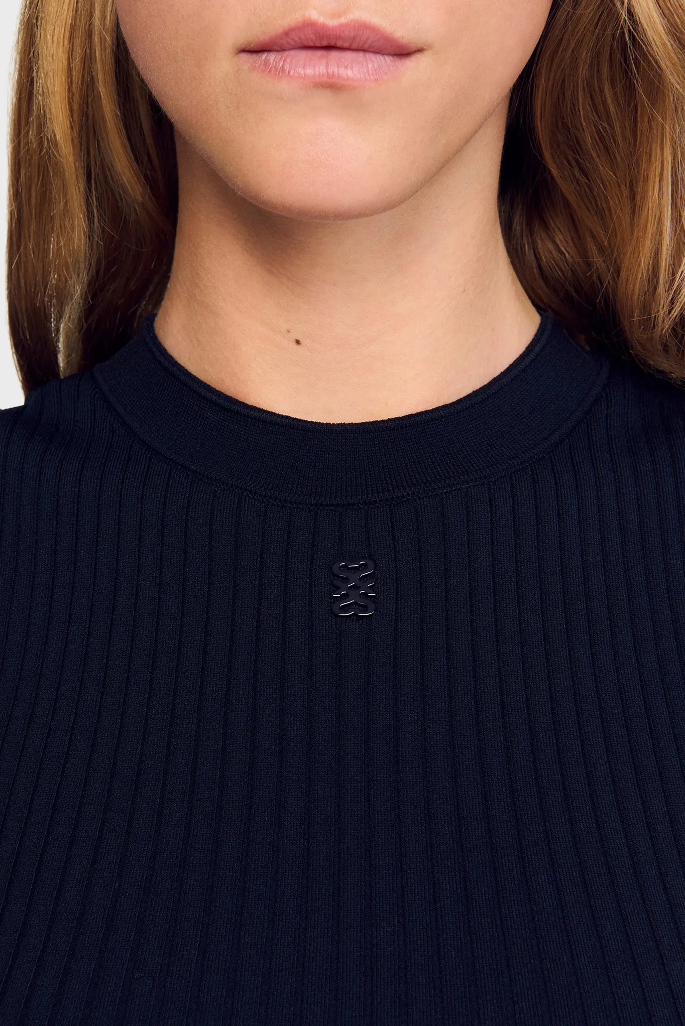 Жіночий темно-синій топ 4