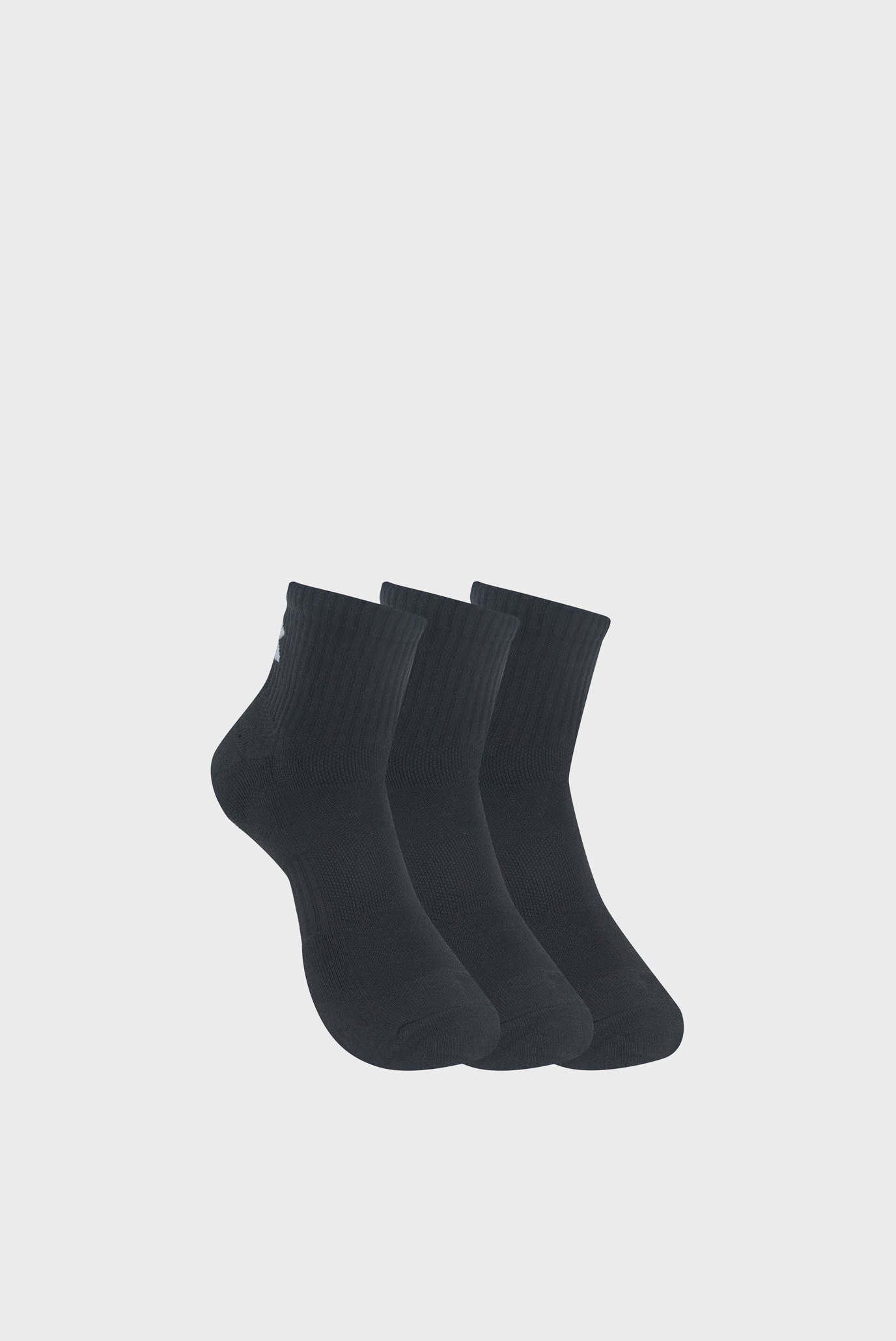 Черные носки (3 пары) Unisex UA TC 3pk Qtr Черный 36.5-42 Under Armour 1386372-001 Черные носки (3 пары) Unisex UA TC 3pk Qtr Черный 36.5-42 Under Armour 1386372-001